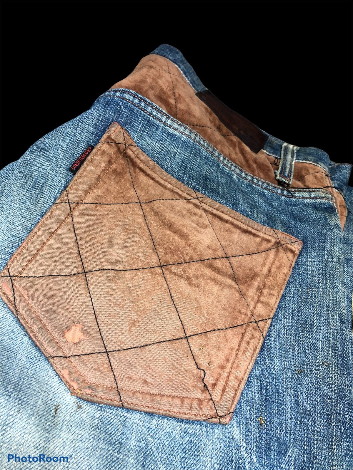 Other DISTRESSED DENIM BY CROPPED HEADS Size US 34 / EU 50 - 4 Thumbnail