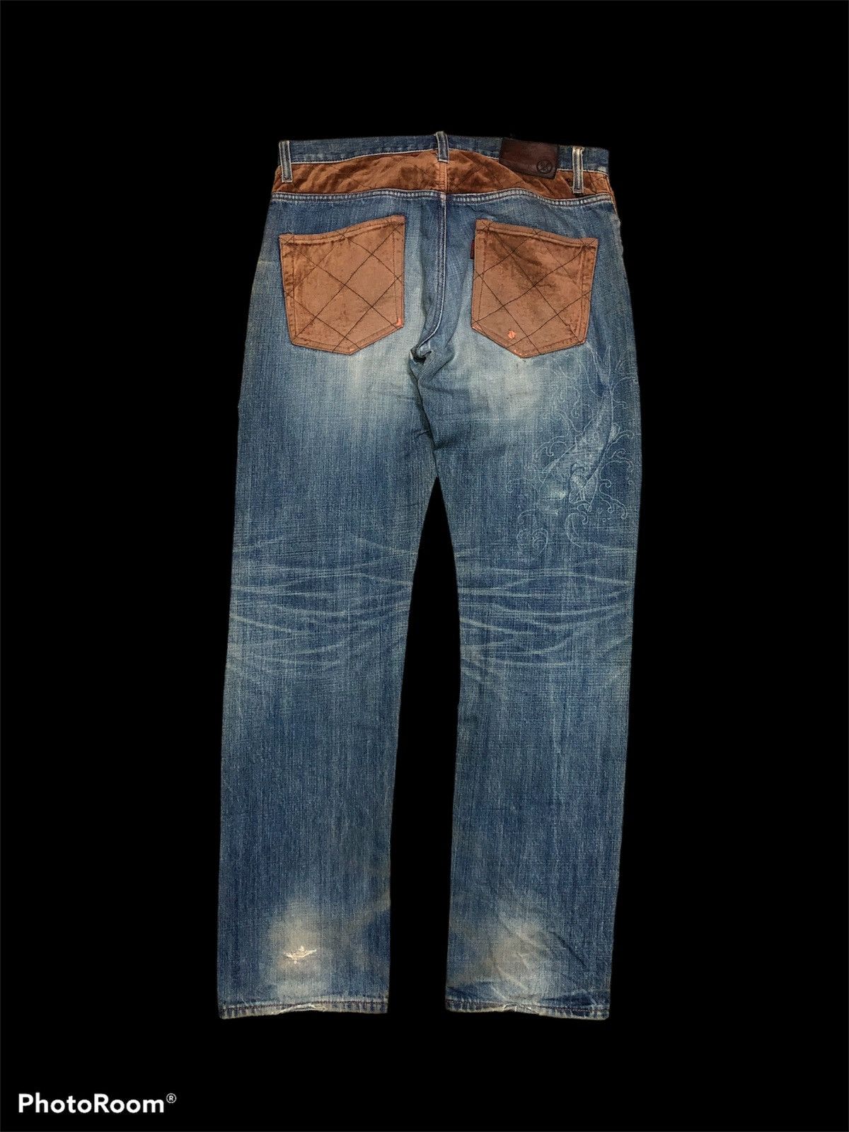 Other DISTRESSED DENIM BY CROPPED HEADS Size US 34 / EU 50 - 2 Thumbnail