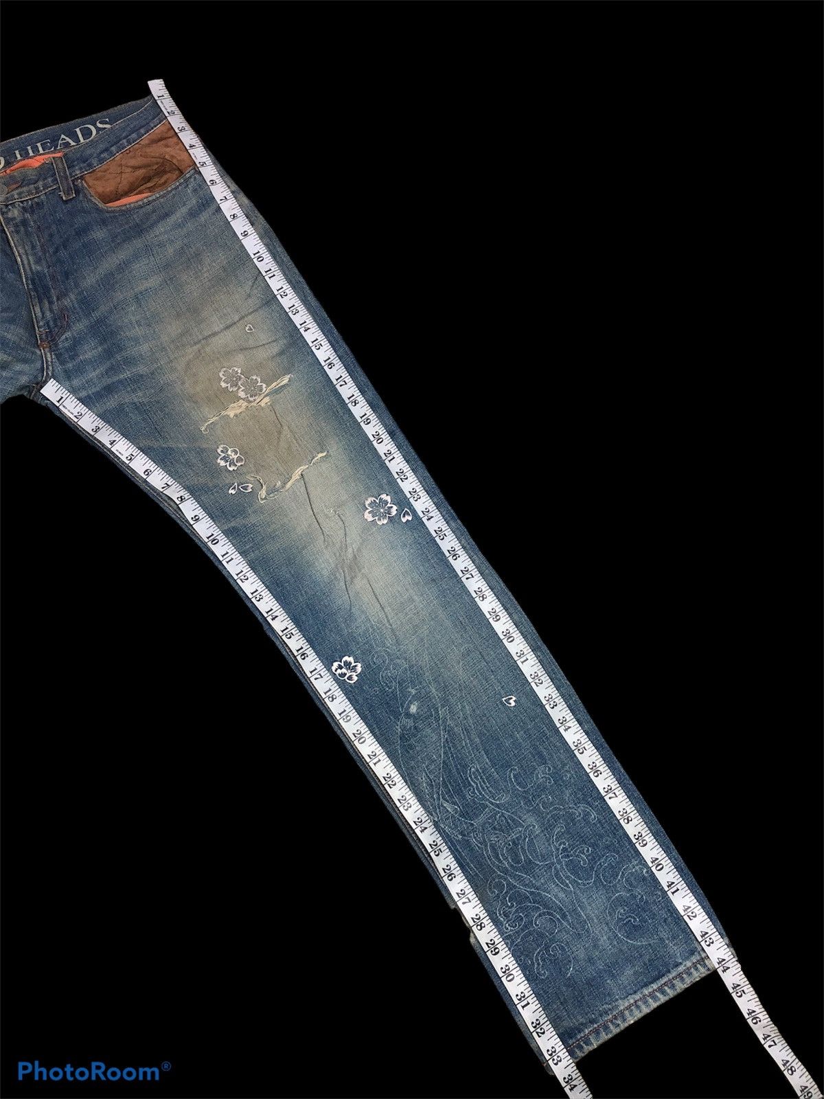 Other DISTRESSED DENIM BY CROPPED HEADS Size US 34 / EU 50 - 10 Thumbnail