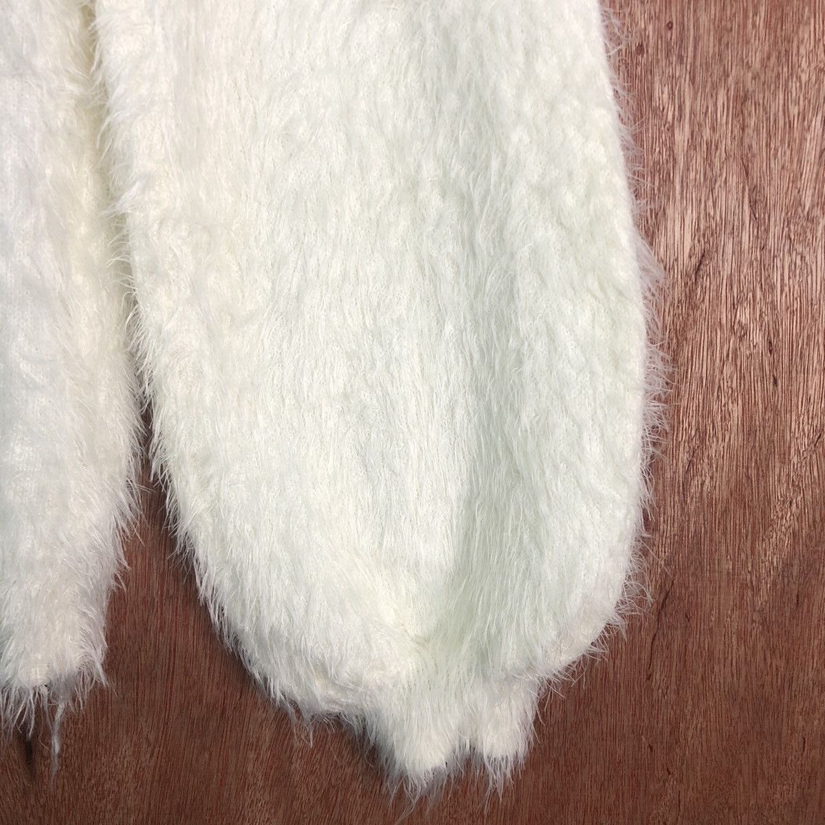 Homespun Knitwear Japan One Spo White Mohair Baggy Knitwear Size US M / EU 48-50 / 2 - 4 Thumbnail