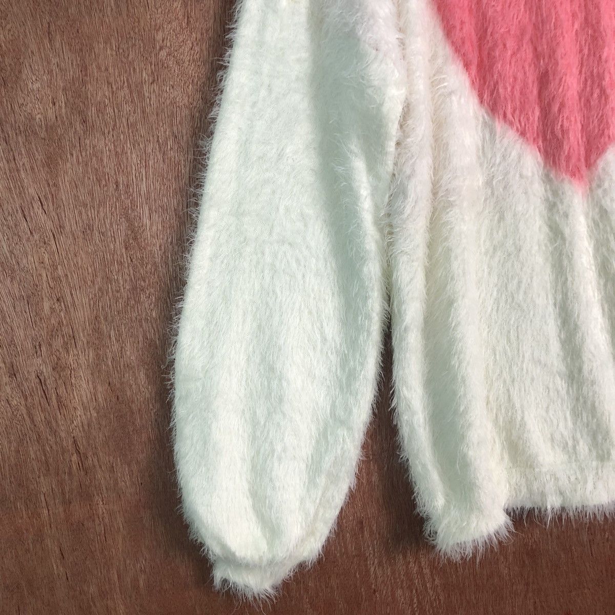 Homespun Knitwear Japan One Spo White Mohair Baggy Knitwear Size US M / EU 48-50 / 2 - 7 Thumbnail