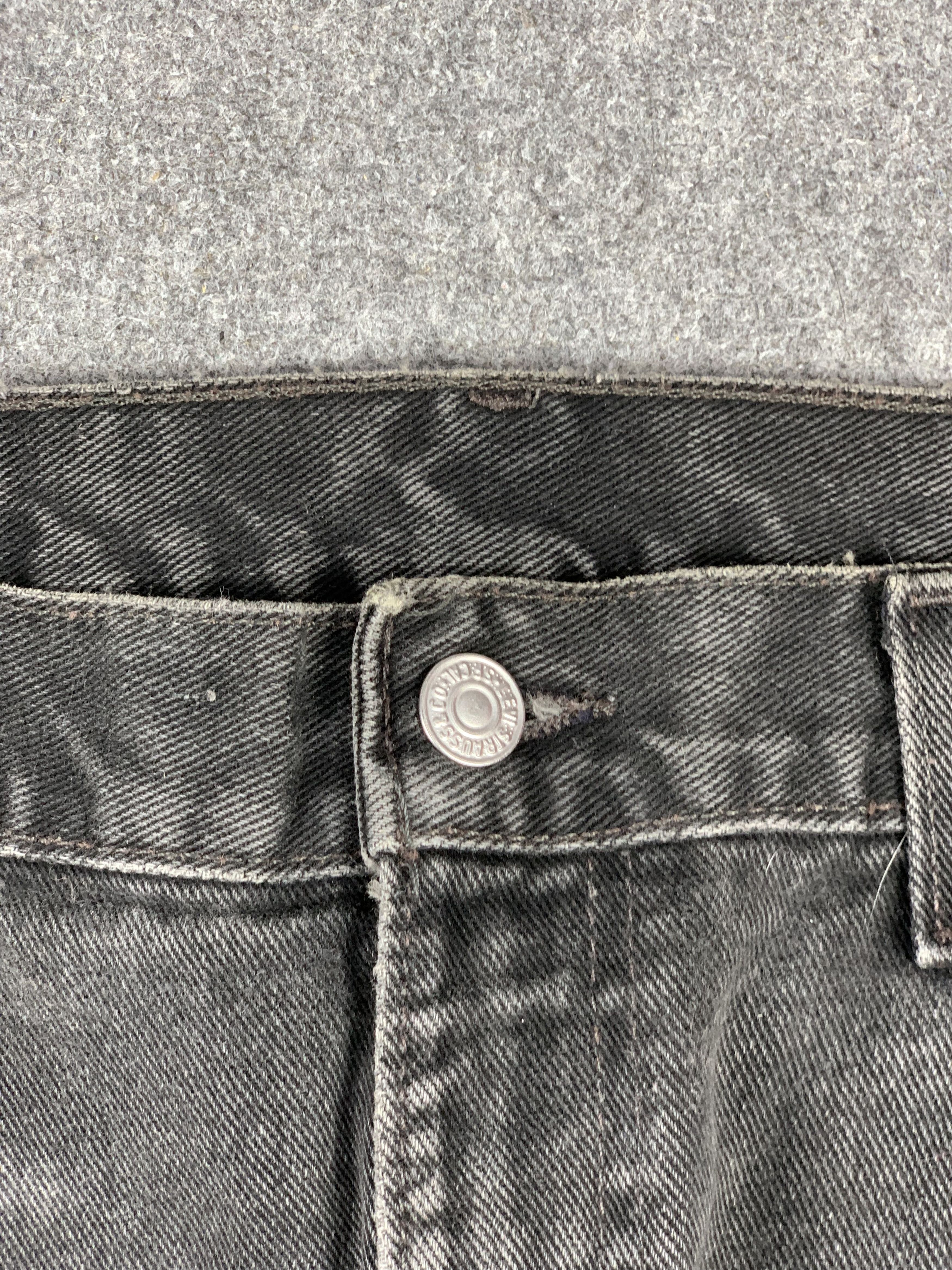 Levi's Vintage 90s Levis 505 Faded Black Jeans DP2134 Size US 34 / EU 50 - 7 Thumbnail