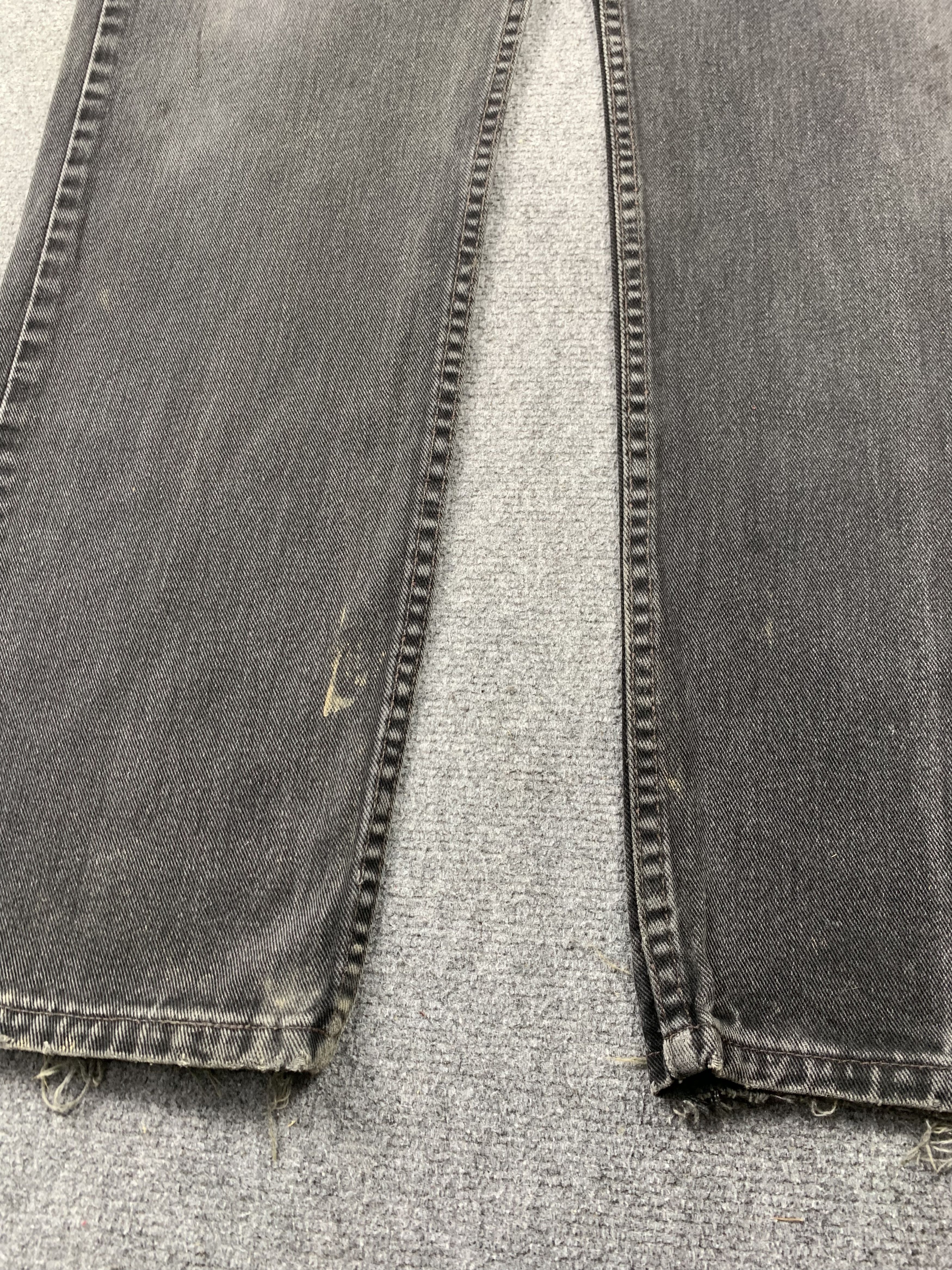 Levi's Vintage 90s Levis 505 Faded Black Jeans DP2134 Size US 34 / EU 50 - 10 Thumbnail
