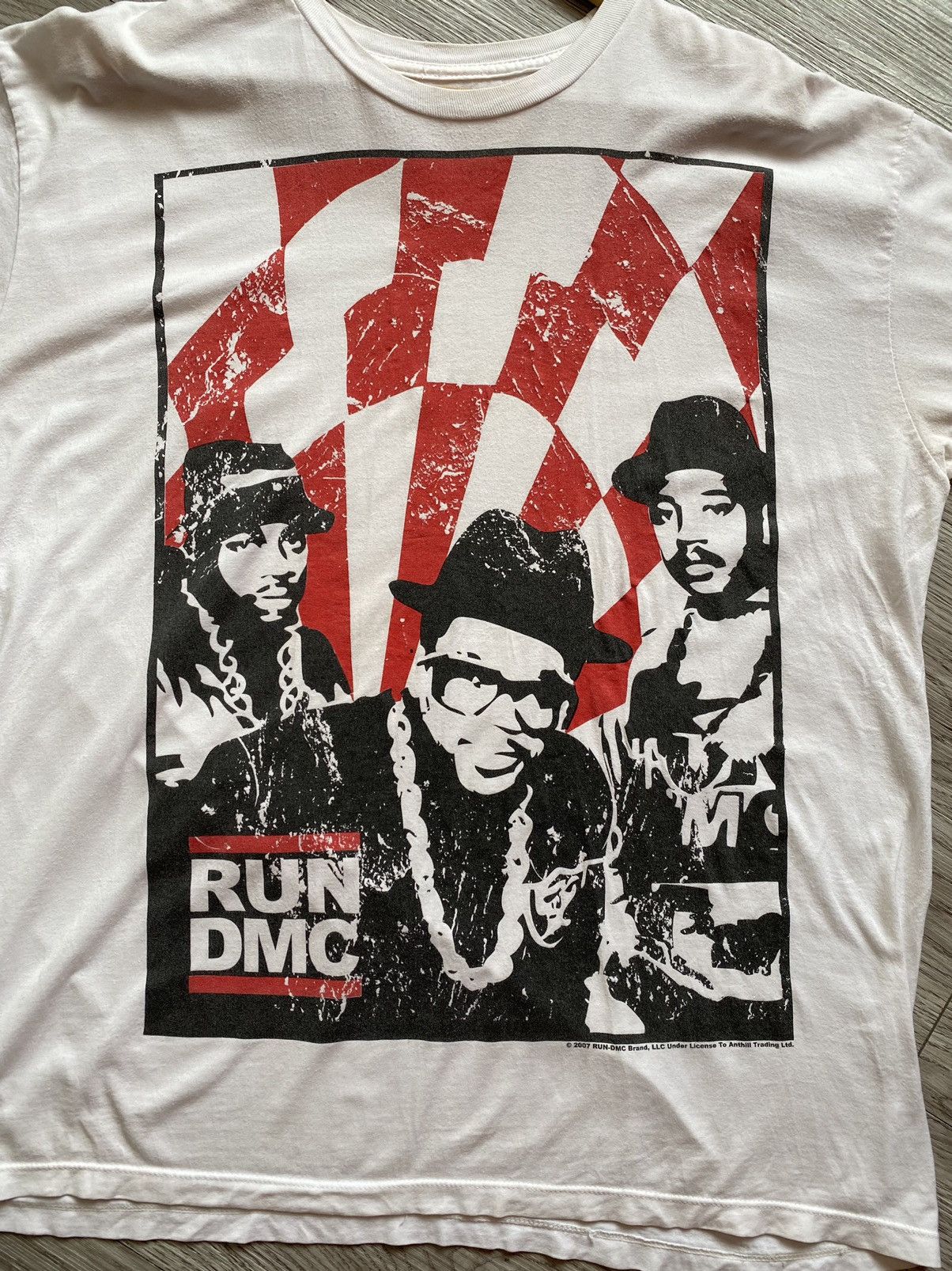 Band Tees Vintage x Band tee x Rap Tee x Run Dmc©️2007 Size US XL / EU 56 / 4 - 3 Thumbnail