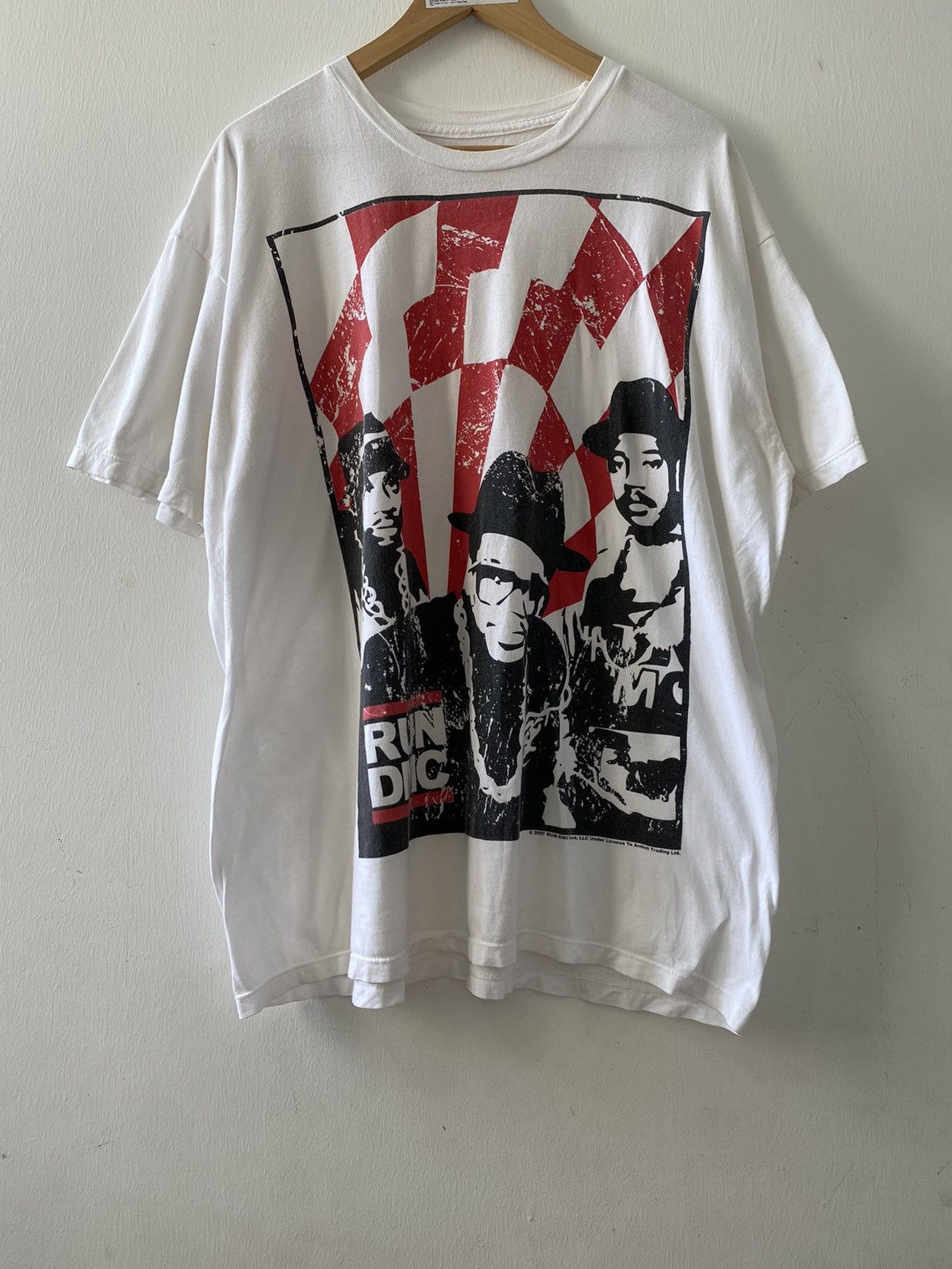 Band Tees Vintage x Band tee x Rap Tee x Run Dmc©️2007 Size US XL / EU 56 / 4 - 1 Thumbnail