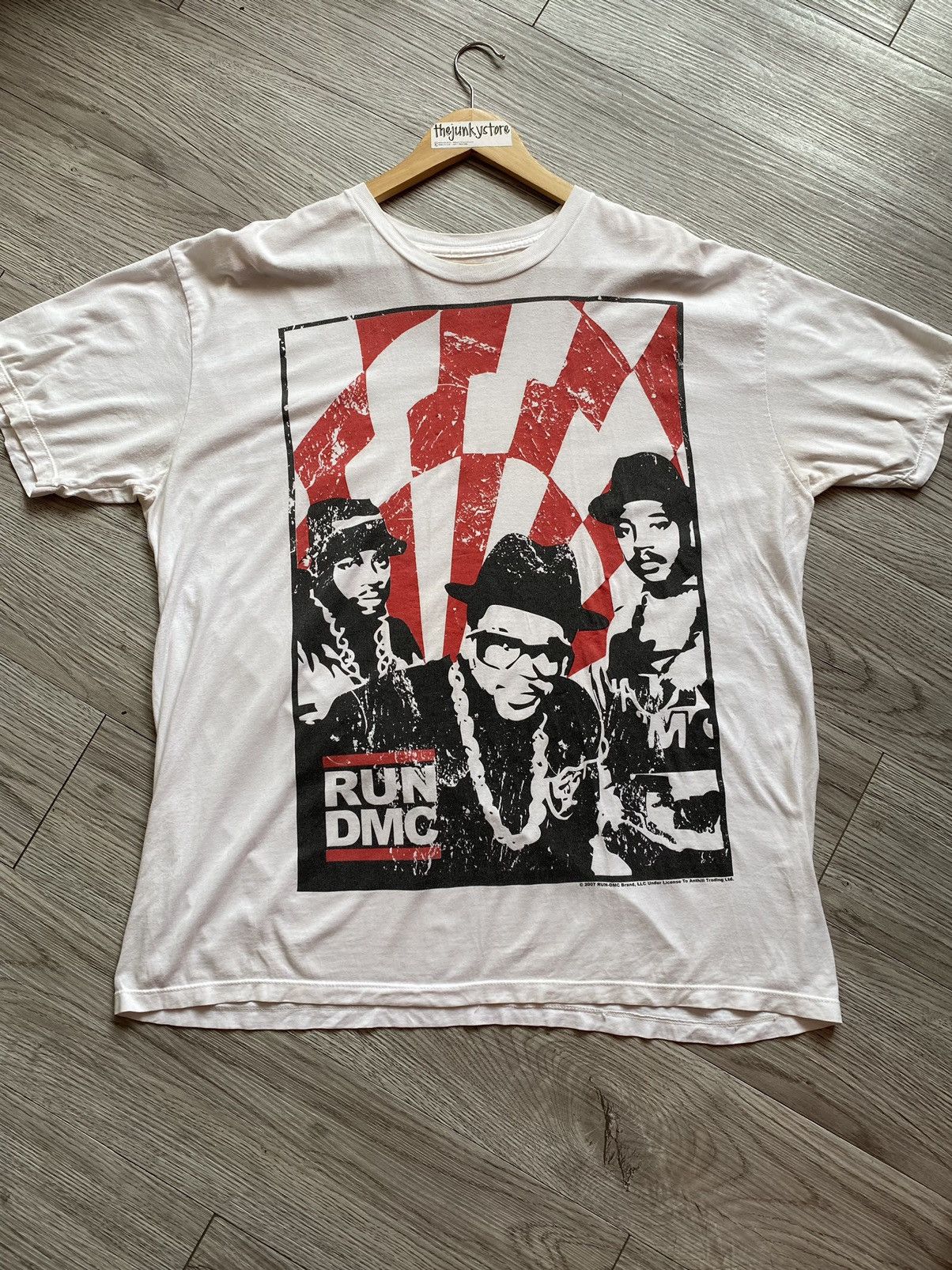 Band Tees Vintage x Band tee x Rap Tee x Run Dmc©️2007 Size US XL / EU 56 / 4 - 2 Thumbnail