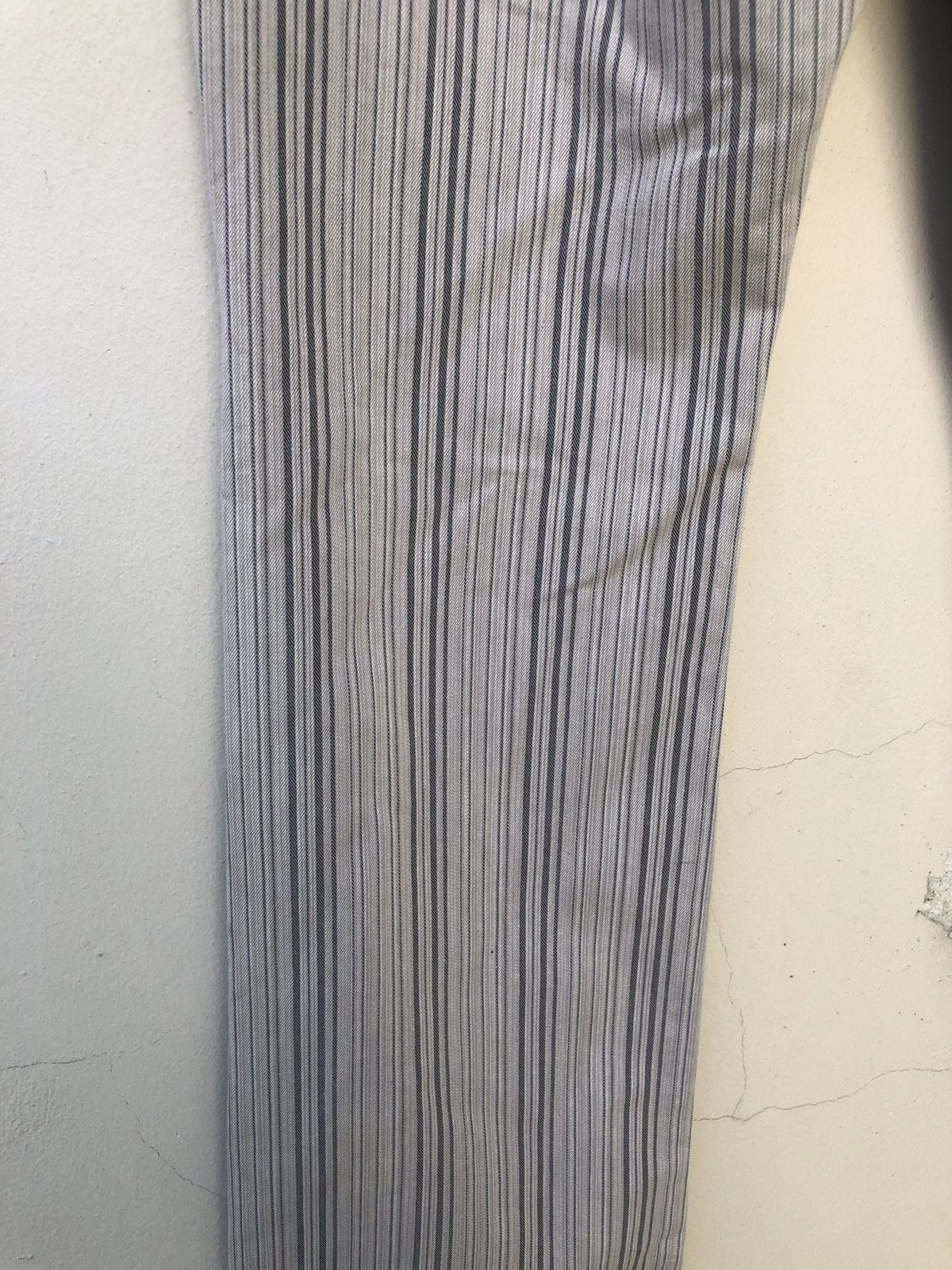 Vintage Semantic Design Japan Striped Pant Flare Jeans Size US 30 / EU 46 - 14 Thumbnail