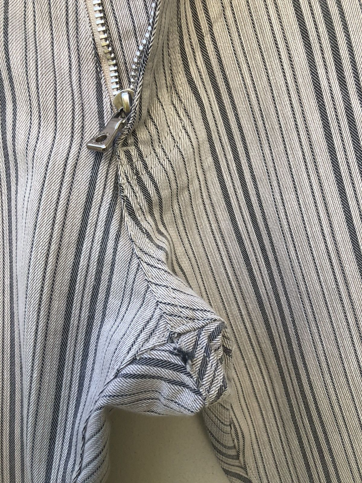 Vintage Semantic Design Japan Striped Pant Flare Jeans Size US 30 / EU 46 - 6 Thumbnail