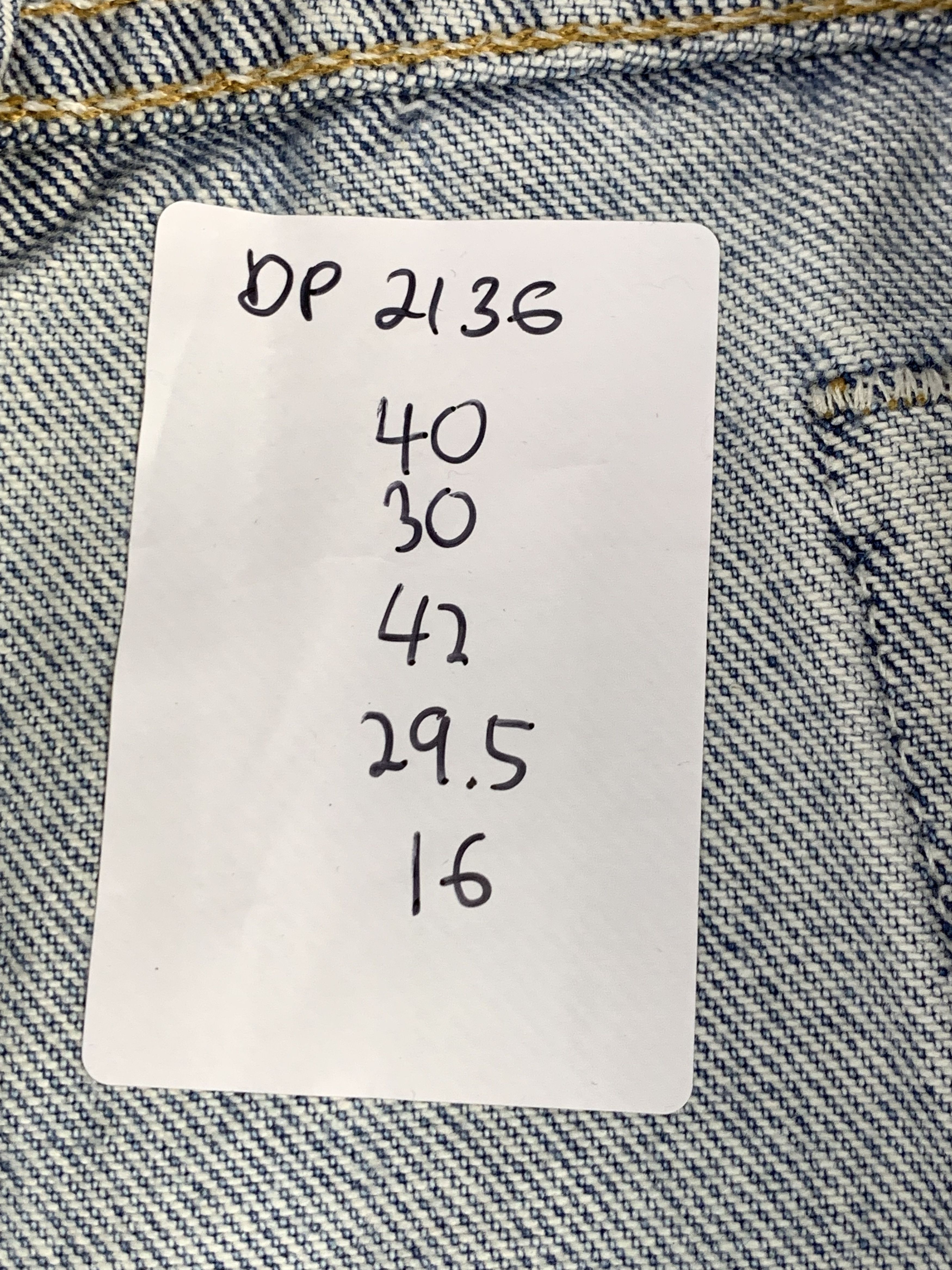 Levi's Vintage 90s Levis 560 Light Wash Jeans DP2136 Size US 40 / EU 56 - 13 Thumbnail