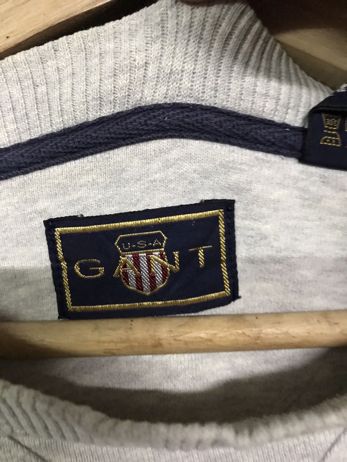 Gant Gant Sweatshirt Crewneck Pullover Size US L / EU 52-54 / 3 - 4 Thumbnail