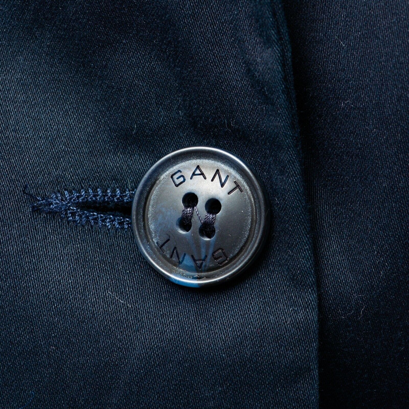 Gant Jacket US 8 Coat Blazer UK 12 Cotton Formal Ladies Button Size M / US 6-8 / IT 42-44 - 3 Thumbnail