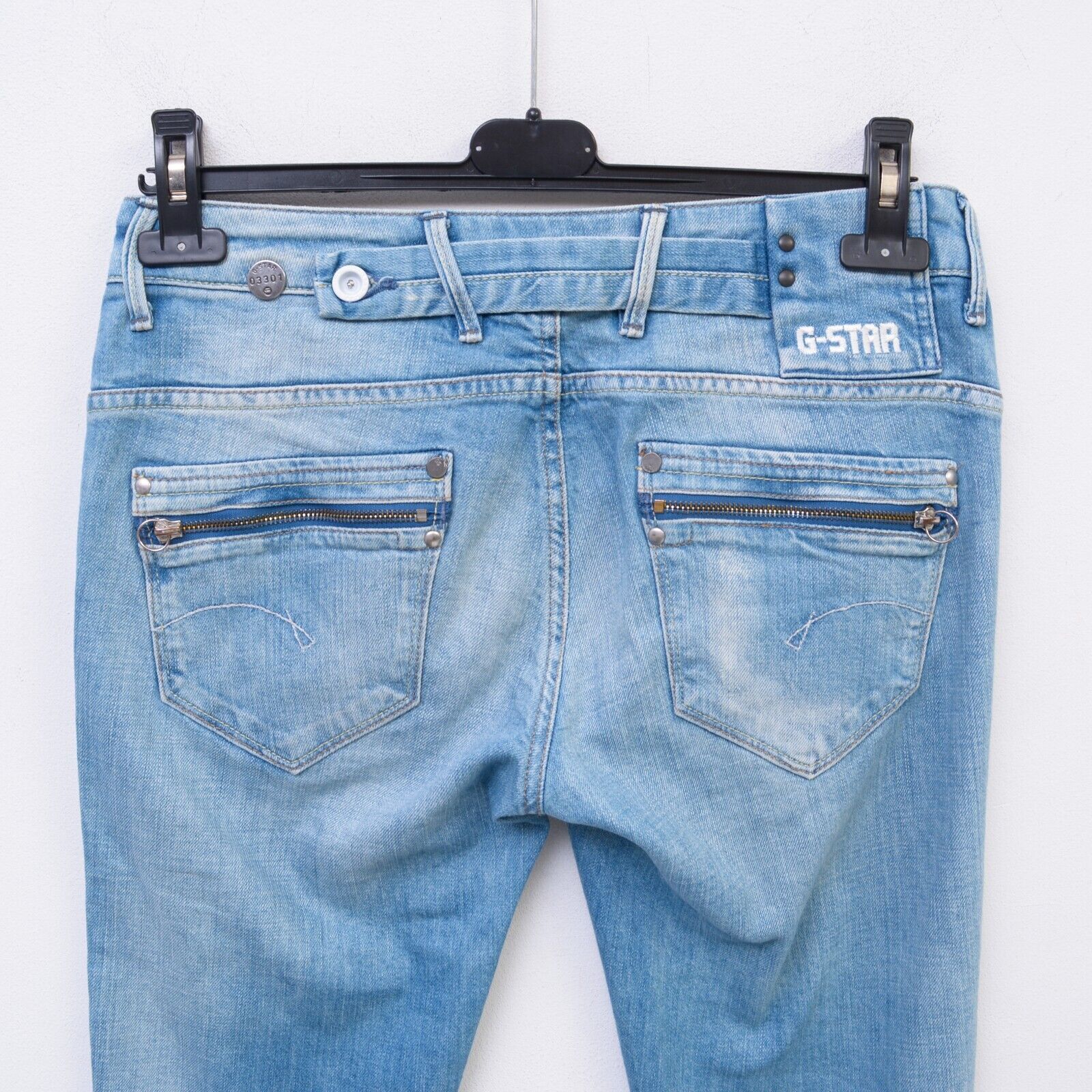 G-Star Corvet Skinny W28 L32 Jeans Pants Slim Trousers Stretch Size 28" / US 6 / IT 42 - 5 Thumbnail