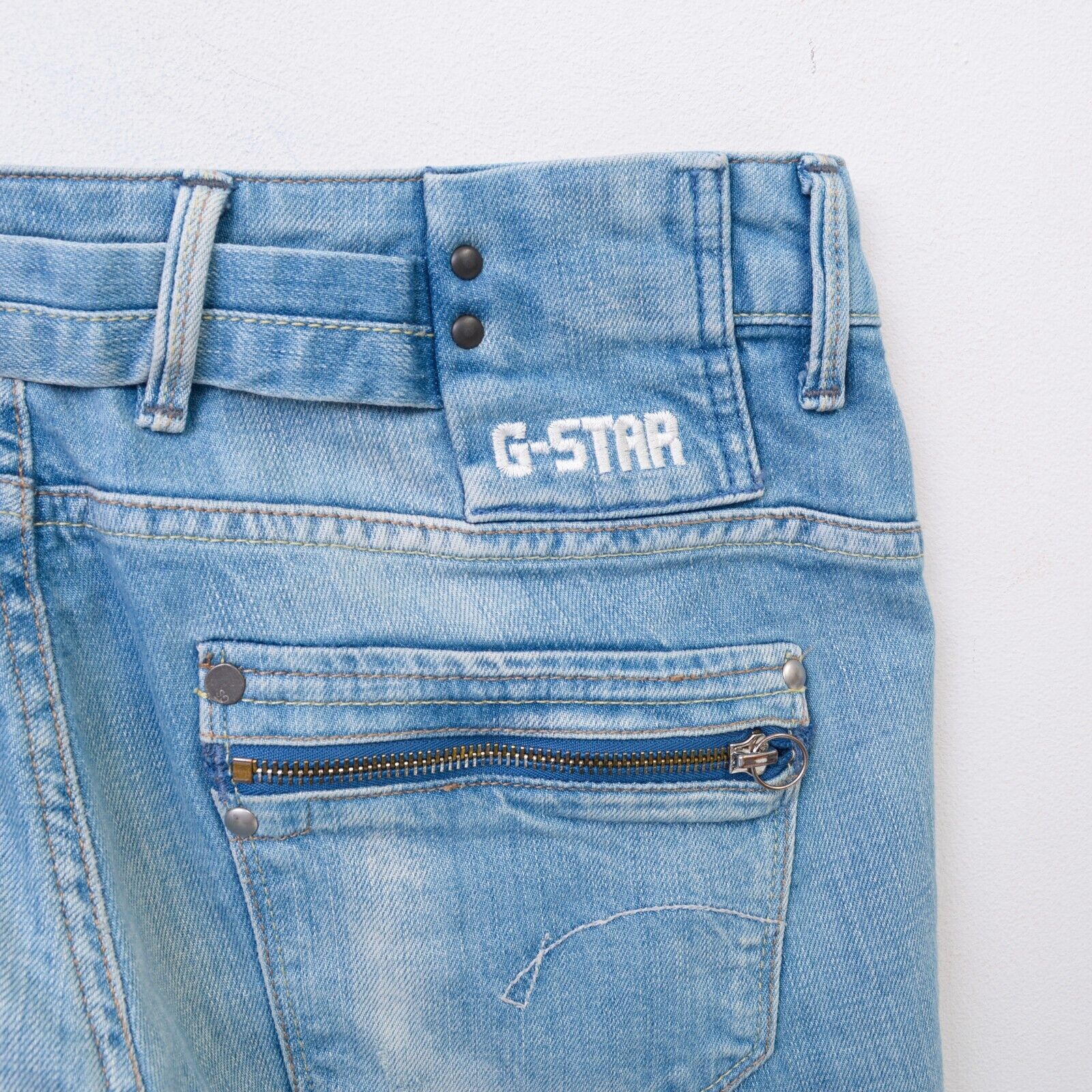 G-Star Corvet Skinny W28 L32 Jeans Pants Slim Trousers Stretch Size 28" / US 6 / IT 42 - 7 Thumbnail