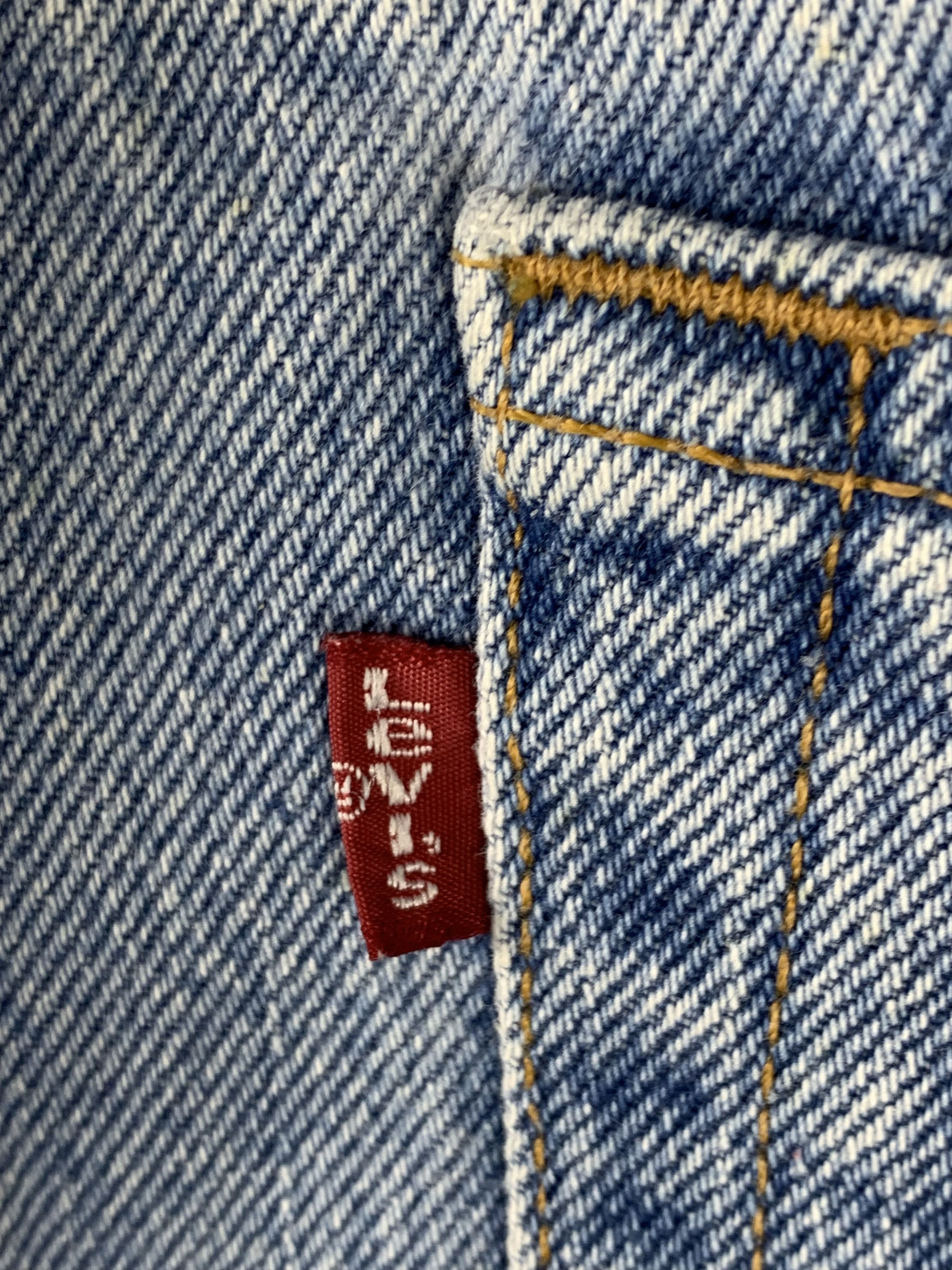 Levi's Vintage 90s Levis 550 Light Wash Jeans DP2142 Size US 38 / EU 54 - 6 Thumbnail