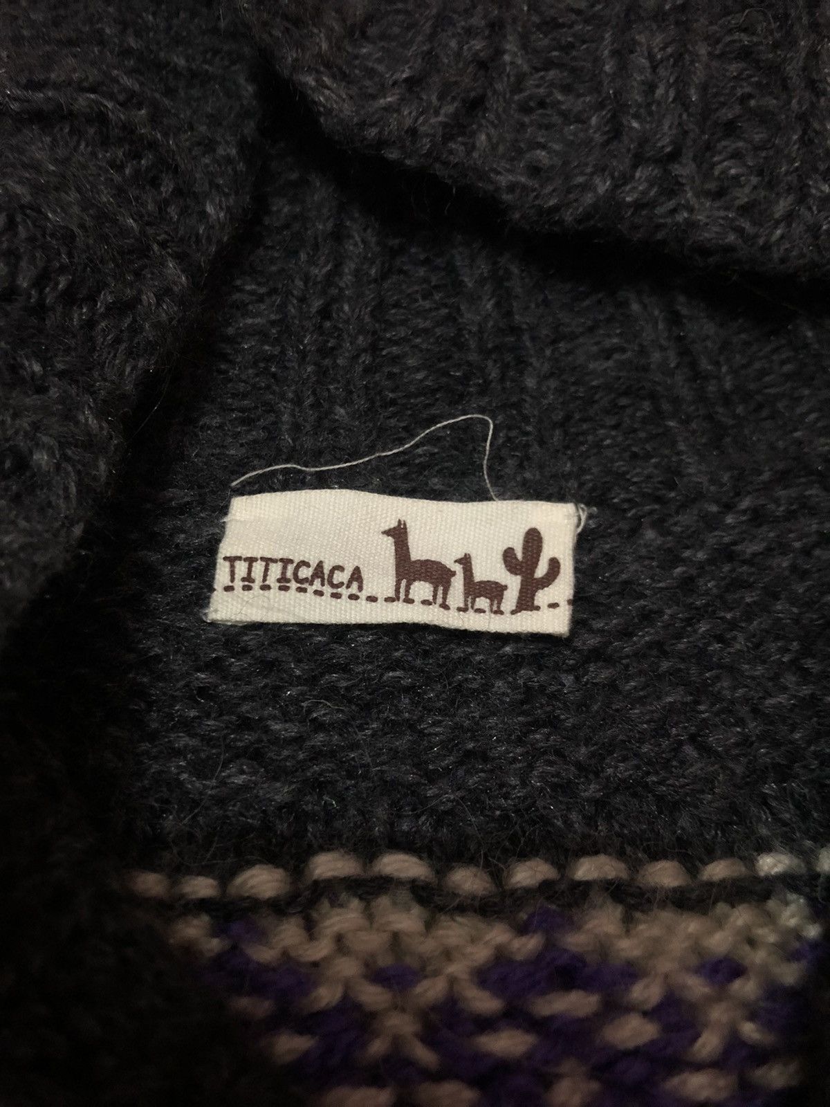 Japanese Brand × Vintage 90s Tititaca Knit Sweater Button Style Santa Design Size US M / EU 48-50 / 2 - 5 Thumbnail