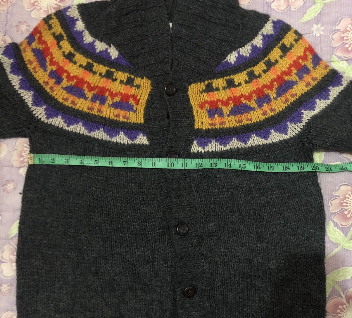Japanese Brand × Vintage 90s Tititaca Knit Sweater Button Style Santa Design Size US M / EU 48-50 / 2 - 7 Thumbnail