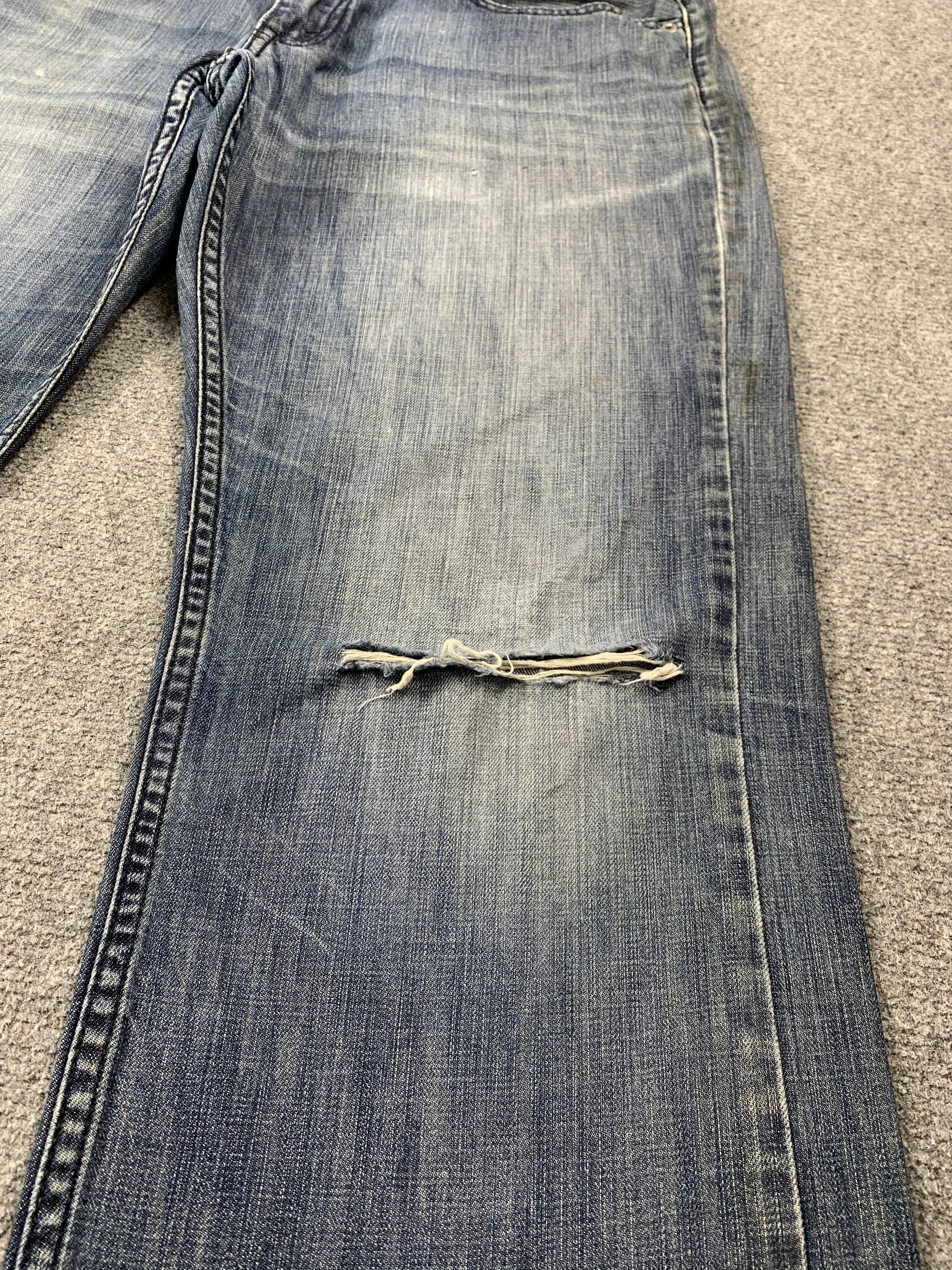 Levi's × Vintage Vintage Levis 559 Faded Blue Jeans DP2145 Size US 33 - 13 Thumbnail