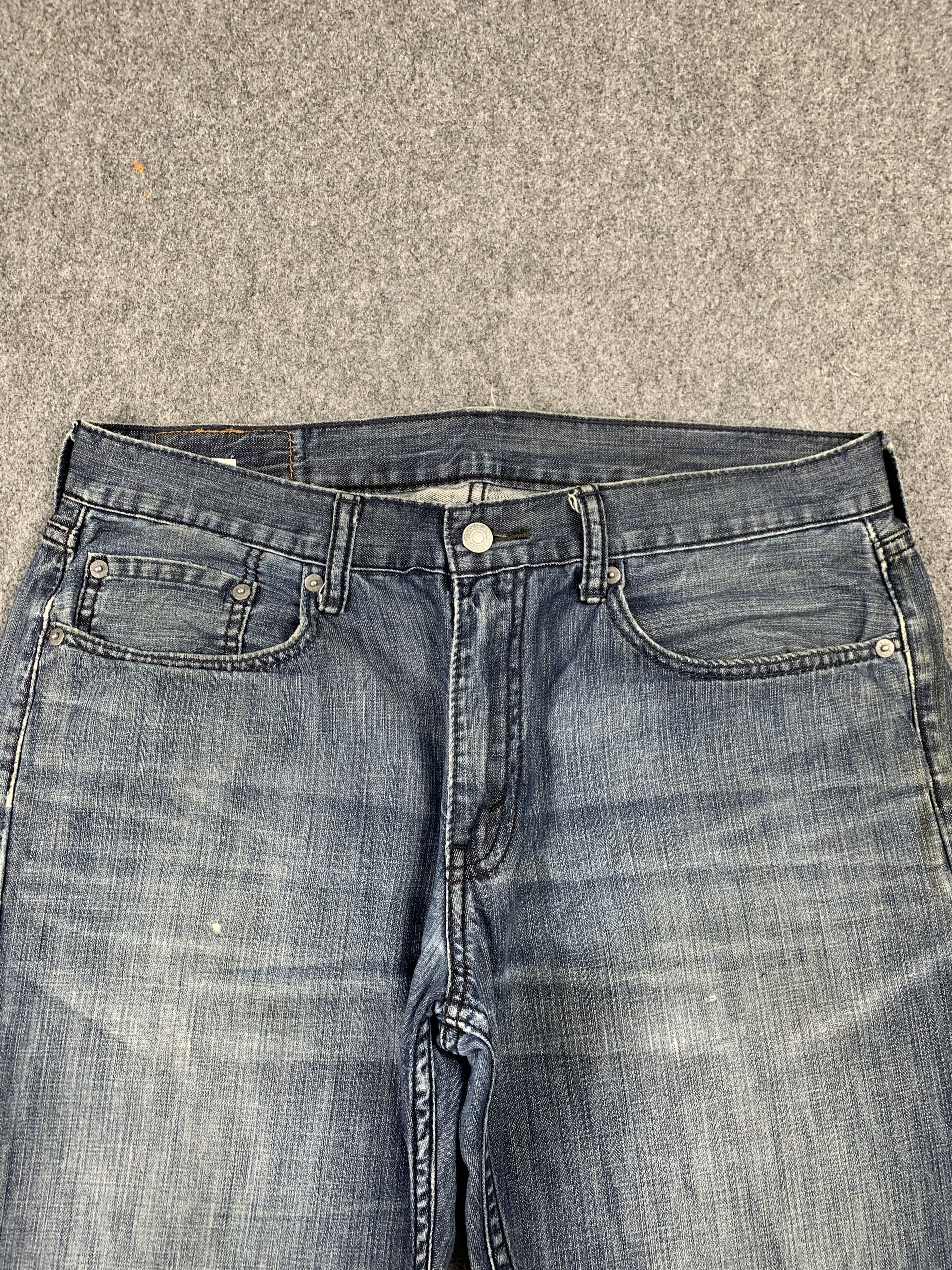 Levi's × Vintage Vintage Levis 559 Faded Blue Jeans DP2145 Size US 33 - 2 Thumbnail