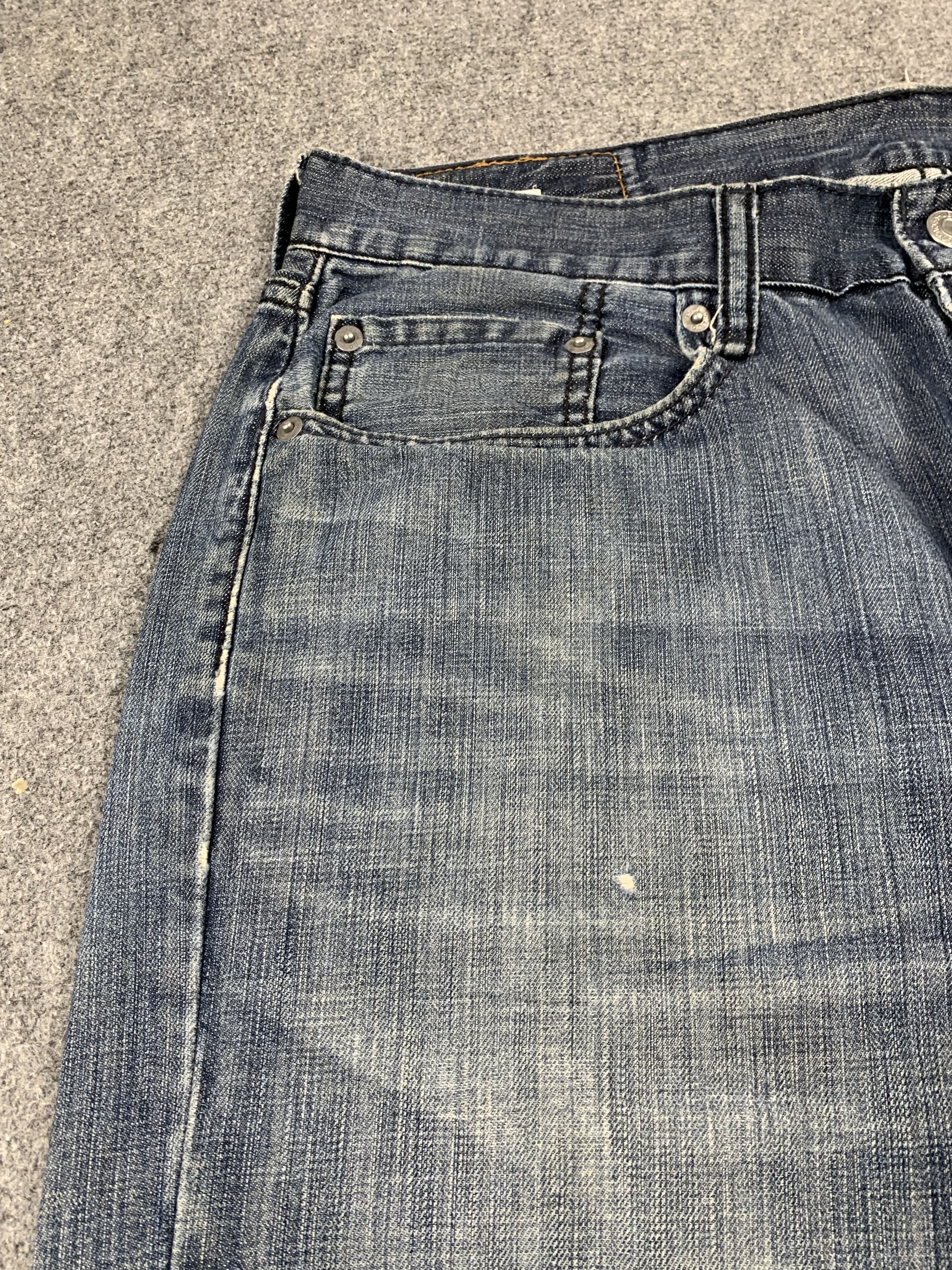 Levi's × Vintage Vintage Levis 559 Faded Blue Jeans DP2145 Size US 33 - 12 Thumbnail