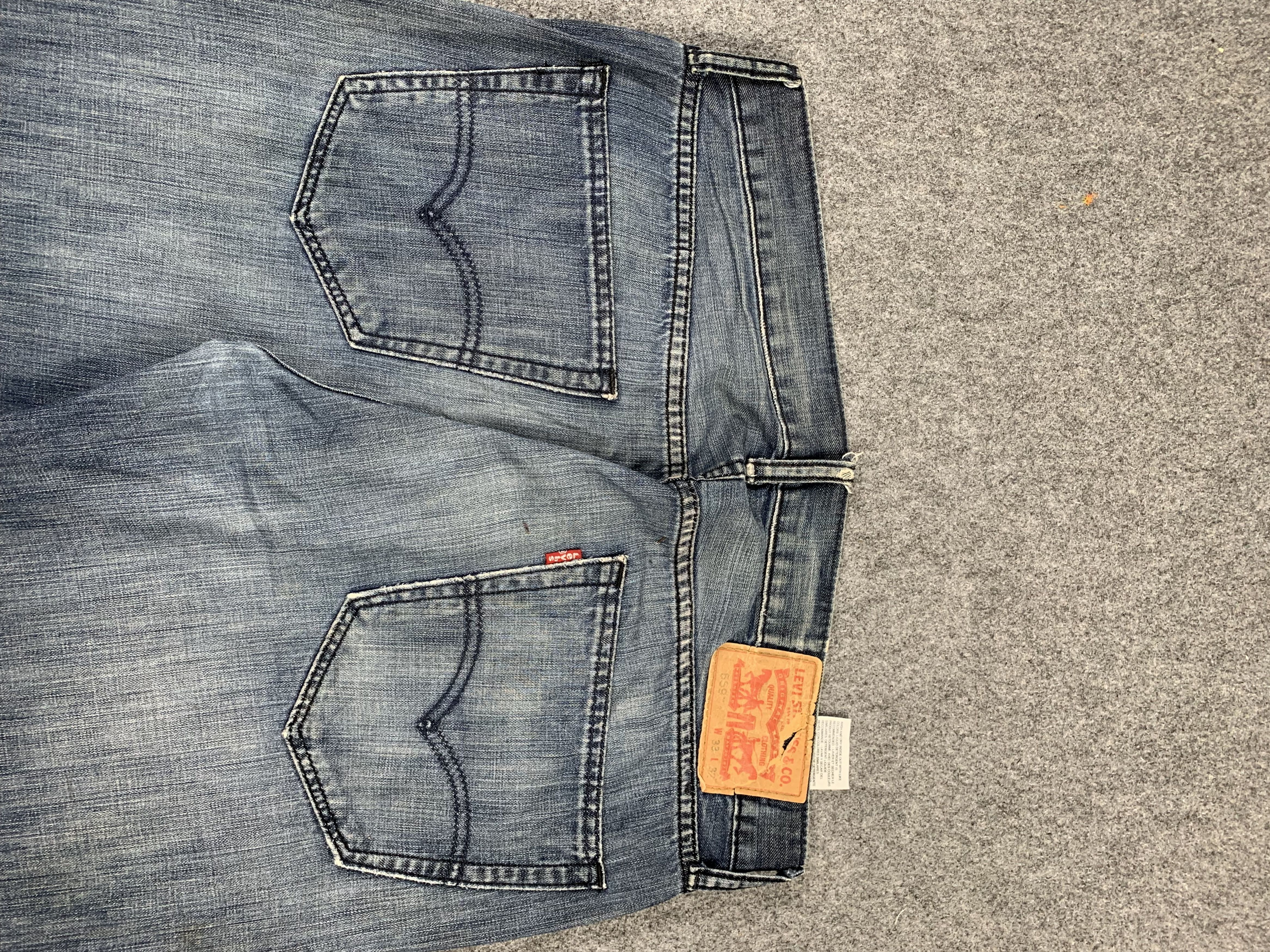 Levi's × Vintage Vintage Levis 559 Faded Blue Jeans DP2145 Size US 33 - 4 Thumbnail