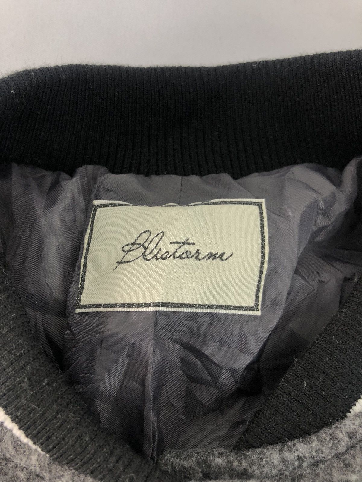 Japanese Brand × Vintage Blistorn Varsity Jacket Pvc Sleeve Dream Vision Sidetape Size US S / EU 44-46 / 1 - 5 Thumbnail