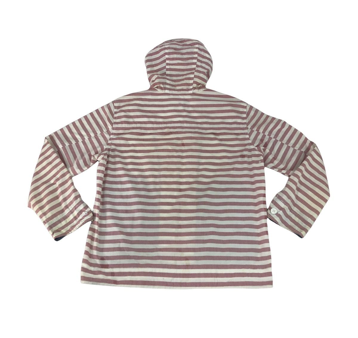 Japanese Brand Uniqlo Japanese Brand Striped Block Hoodies Jacket Size US L / EU 52-54 / 3 - 2 Thumbnail
