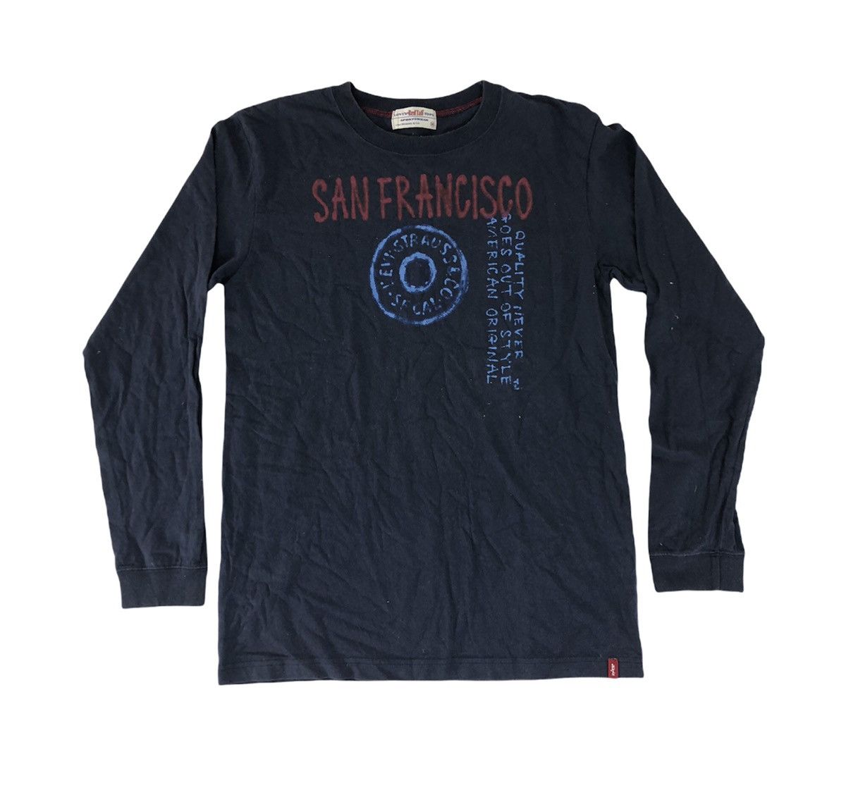 Levi's Levi’s Strauss San Francisco Red Tab Long Sleeve Sportswear Size US M / EU 48-50 / 2 - 1 Thumbnail