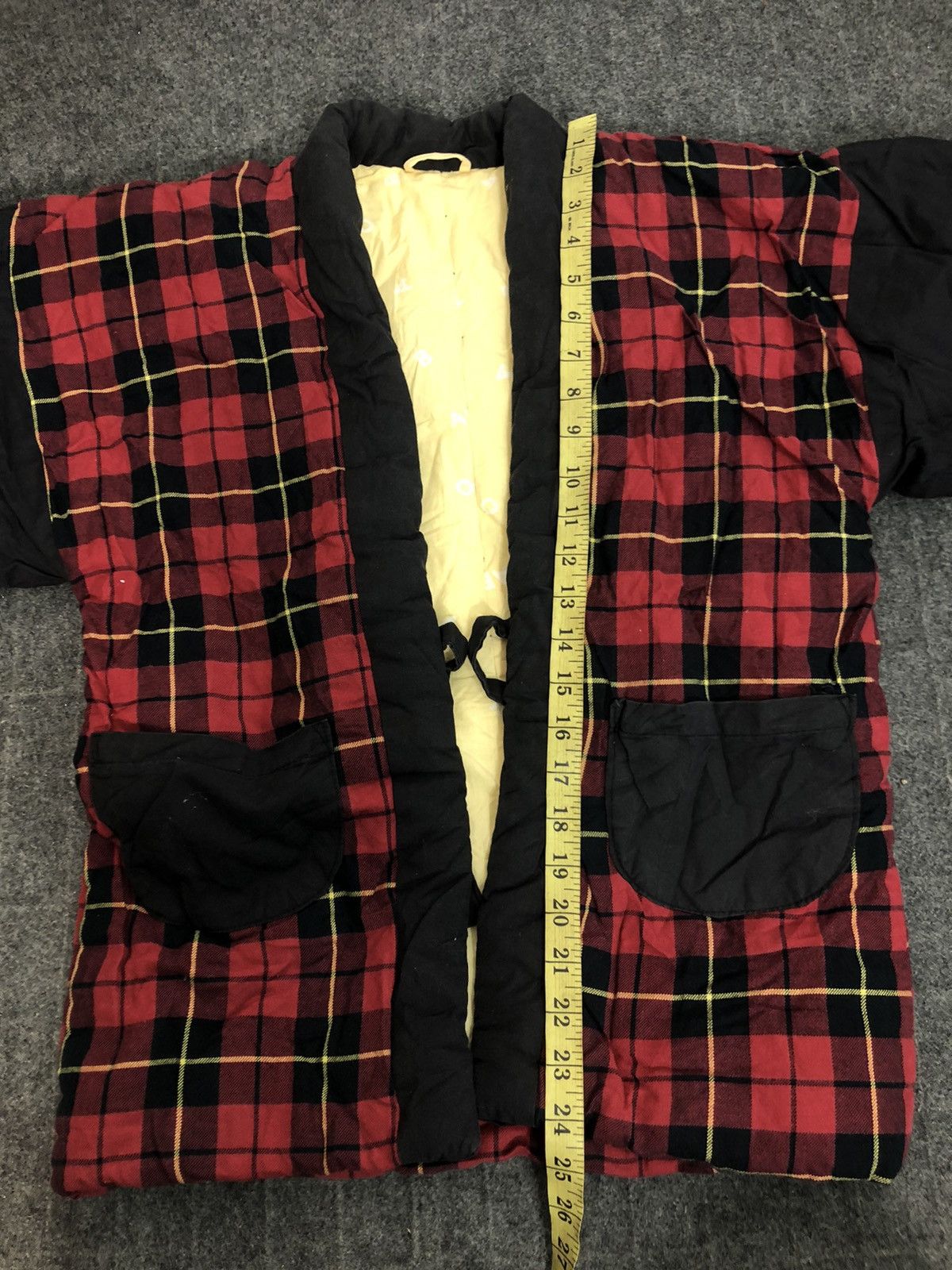 Japanese Brand Padded Kimono Japanese Traditional Noragi Haori Hanten Size US XL / EU 56 / 4 - 7 Thumbnail