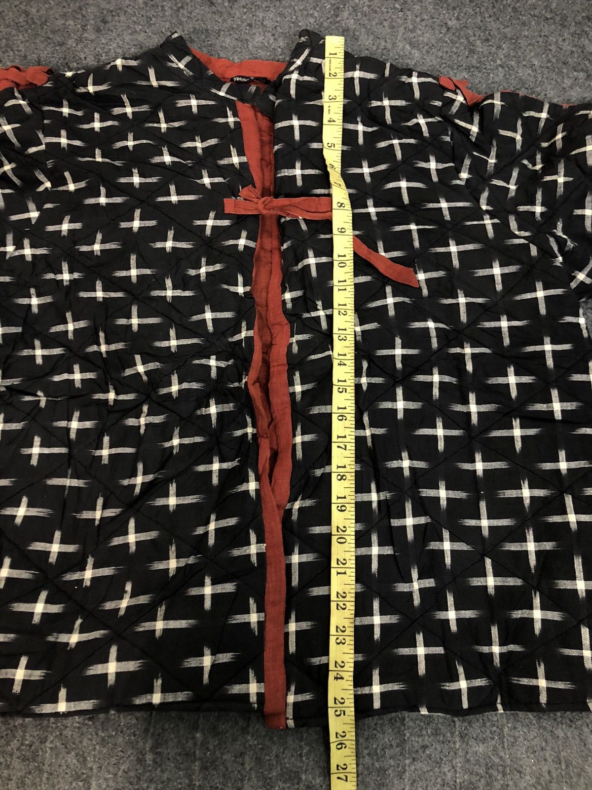 Japanese Brand 90s Japanese Traditional Kimono Noragi Hanten Jinbei Komon Size US XL / EU 56 / 4 - 7 Thumbnail