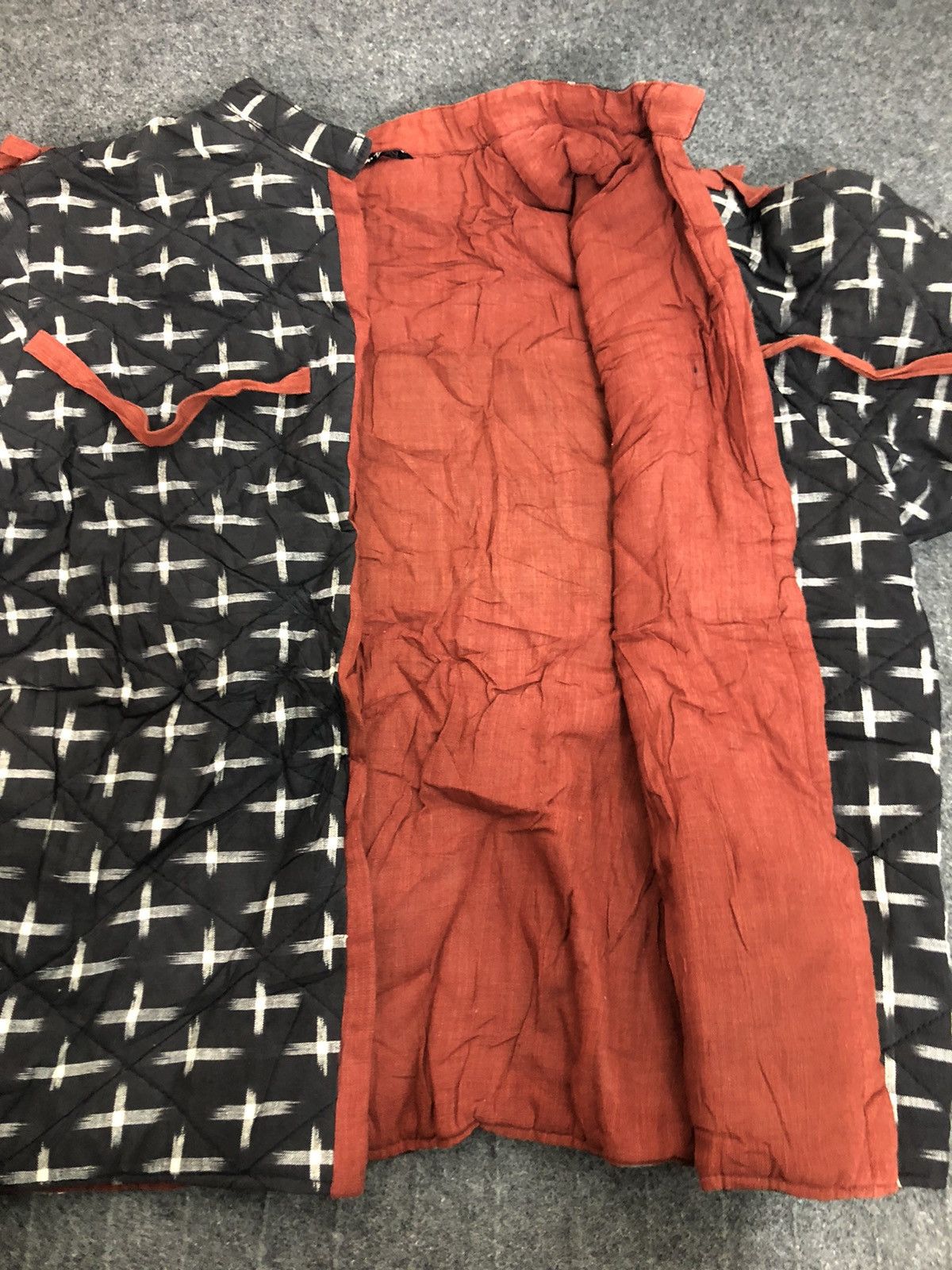 Japanese Brand 90s Japanese Traditional Kimono Noragi Hanten Jinbei Komon Size US XL / EU 56 / 4 - 3 Thumbnail