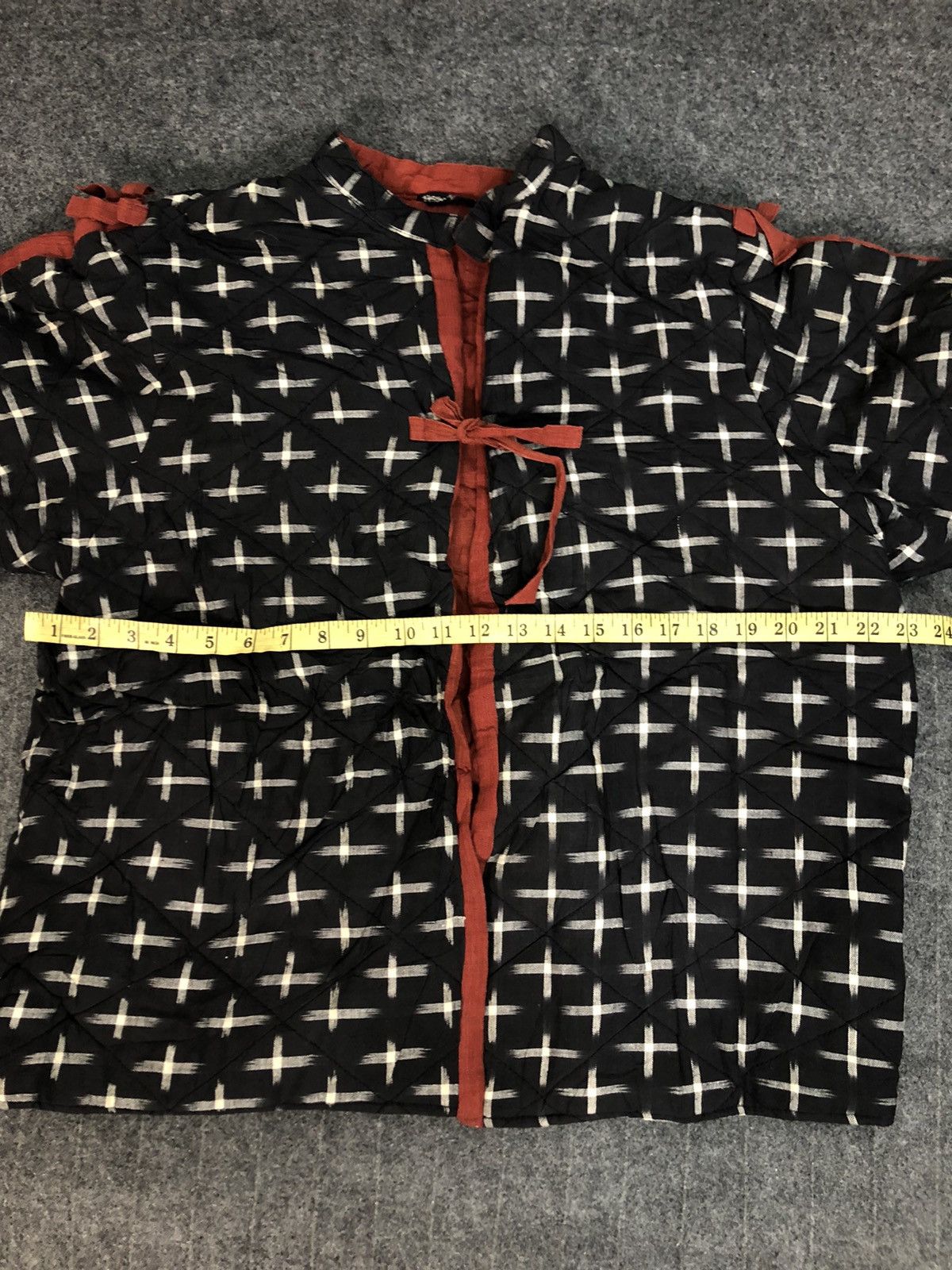 Japanese Brand 90s Japanese Traditional Kimono Noragi Hanten Jinbei Komon Size US XL / EU 56 / 4 - 6 Thumbnail