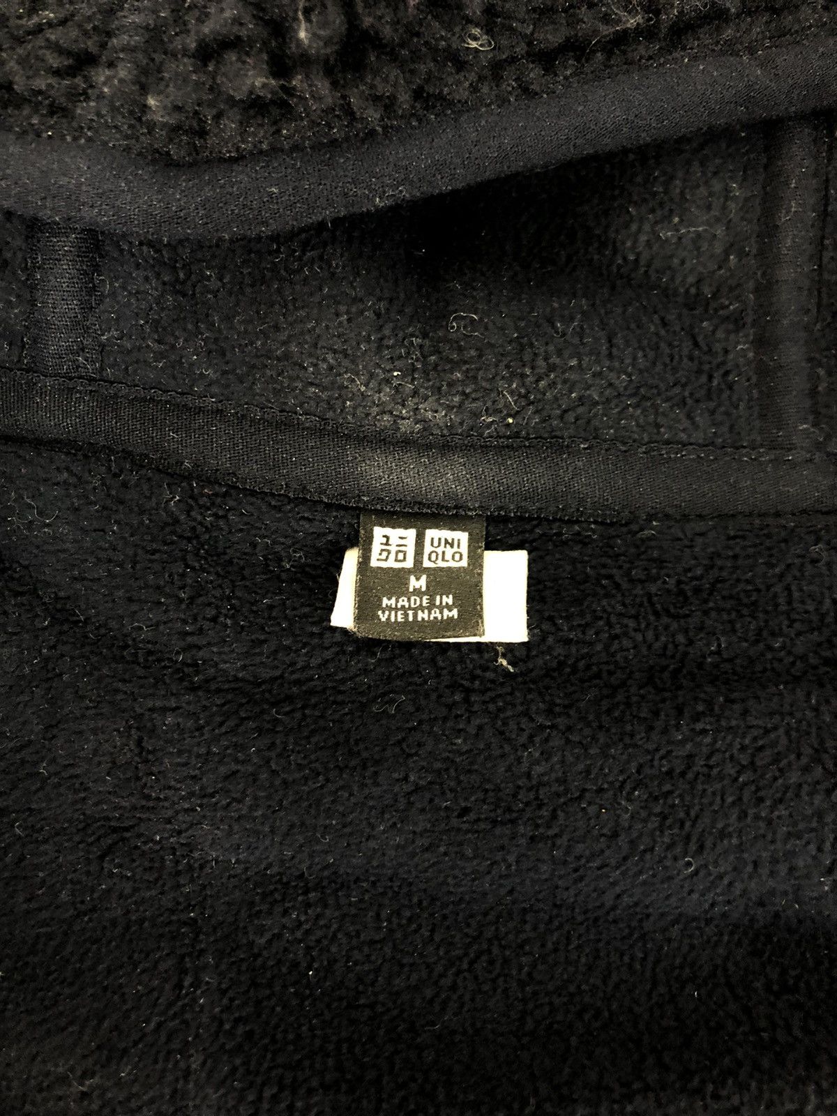 Japanese Brand × Vintage Uniqlo Fluffy Wool Jacket Hoodies Padded Style Size US XL / EU 56 / 4 - 7 Thumbnail
