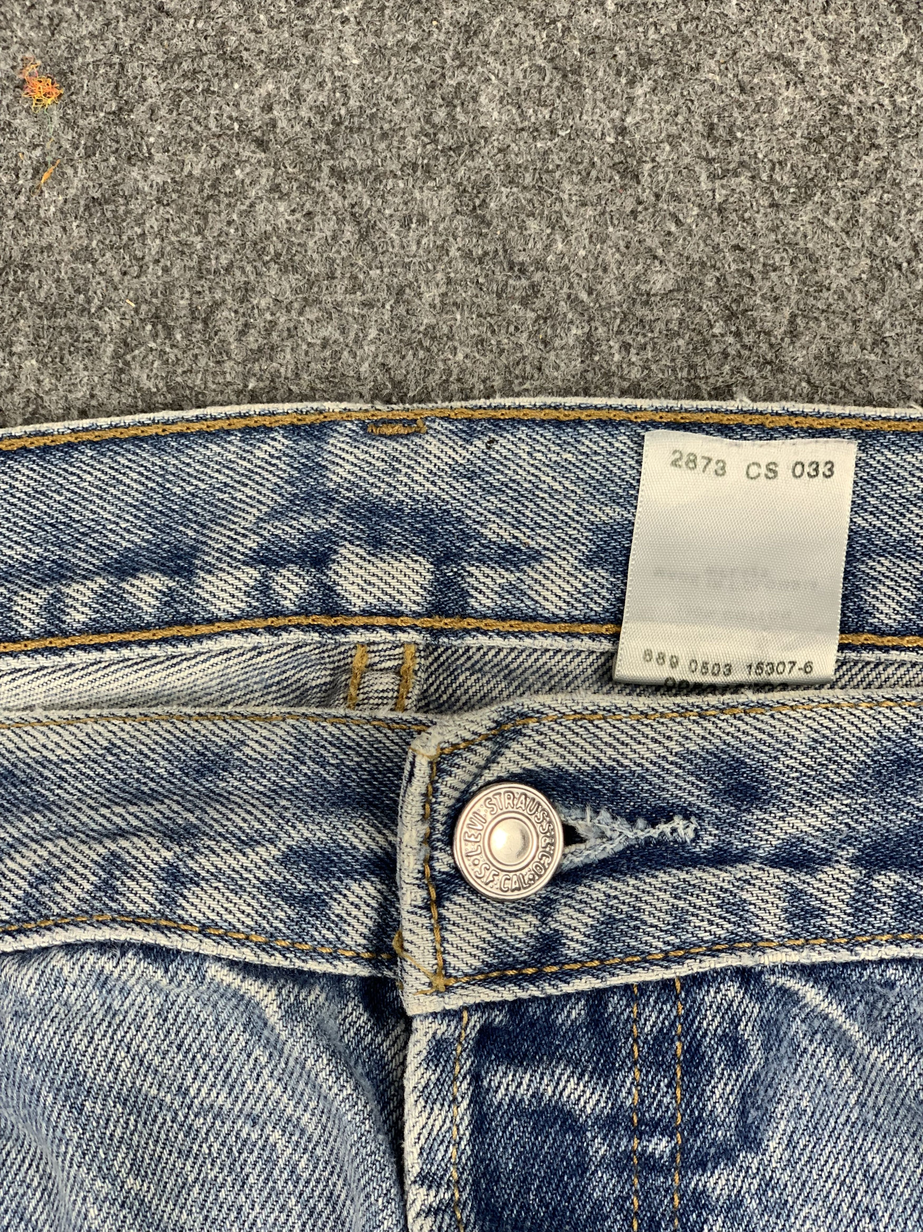 Levi's Vintage Levis 501 Faded Blue Jeans DP2148 Size US 36 / EU 52 - 9 Thumbnail