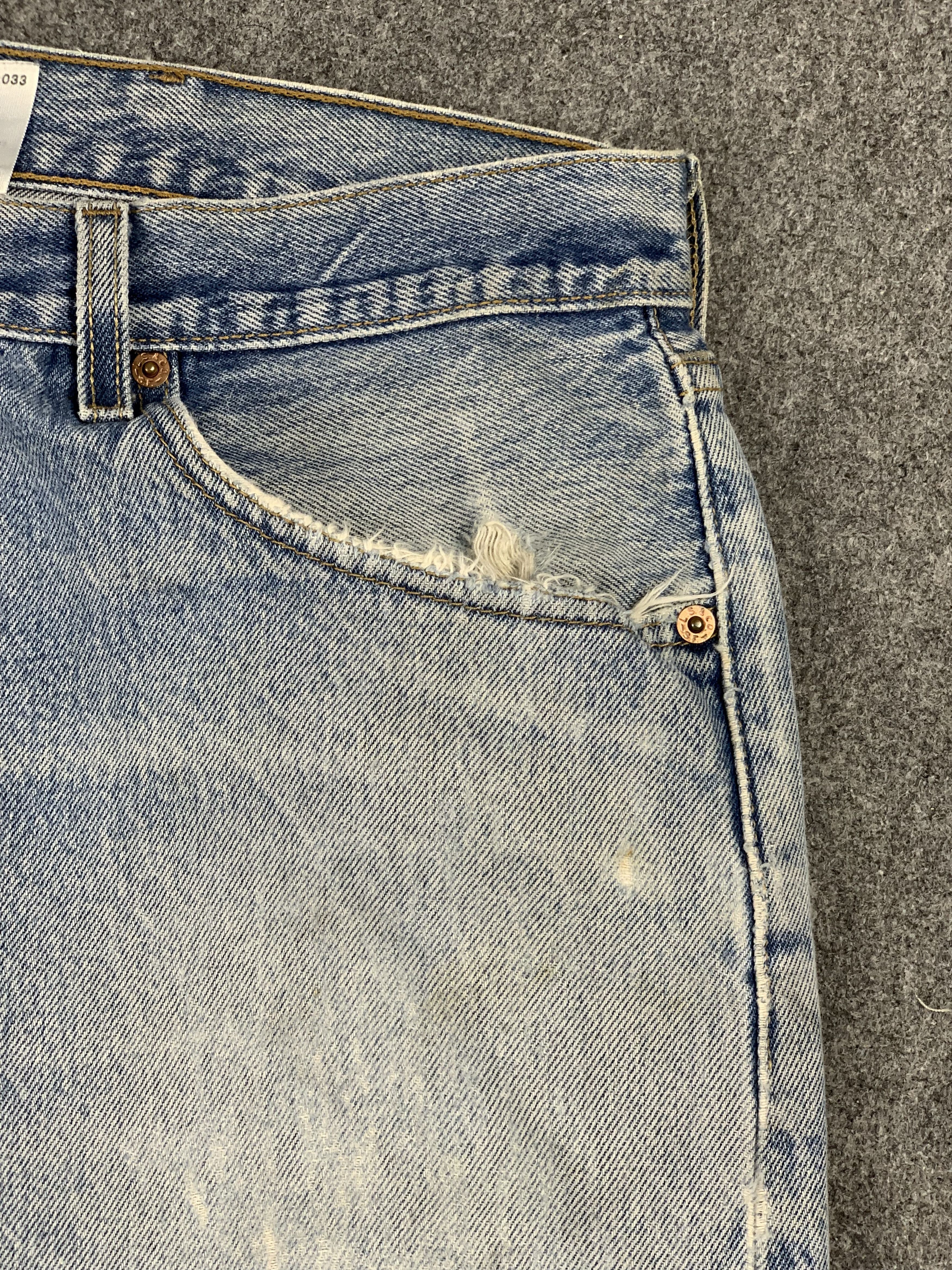 Levi's Vintage Levis 501 Faded Blue Jeans DP2148 Size US 36 / EU 52 - 10 Thumbnail