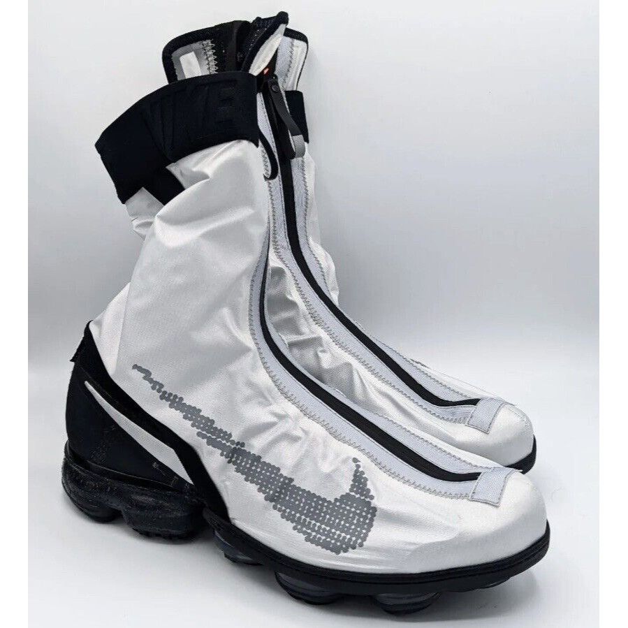 Nike Air Vapormax Flyknit Gator ISPA Black Silver Size