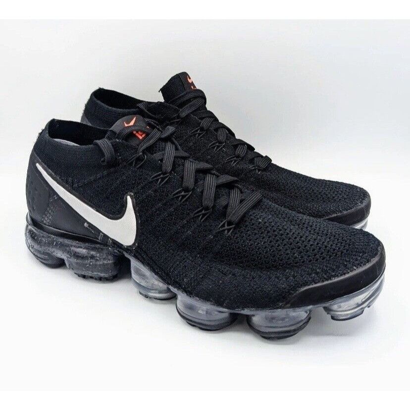 Nike Air Vapormax Flyknit Gator ISPA Black Silver Sz