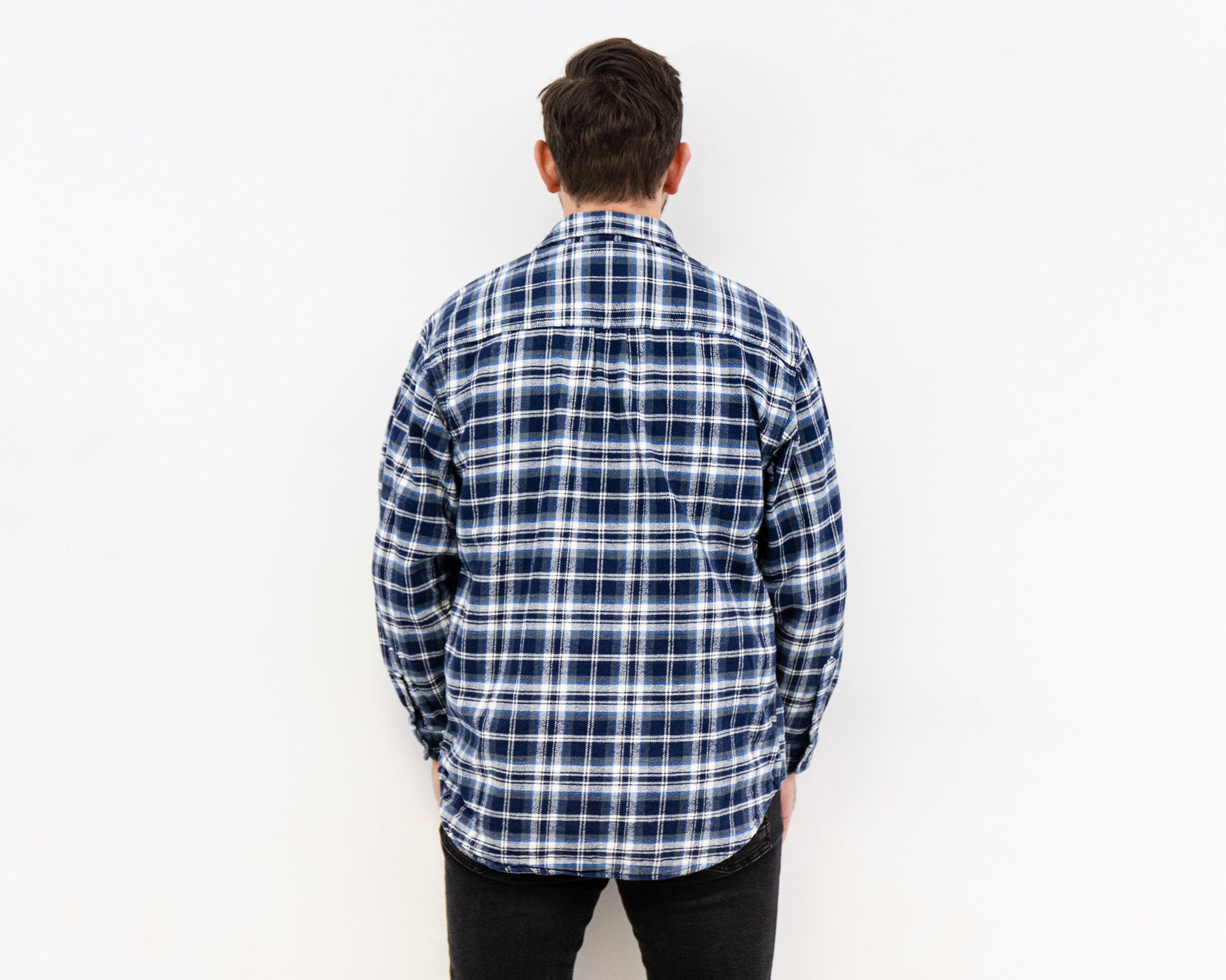 Field & Stream Flannel Button Up Shirt L Jacket Plaid Tartan Check Top Vtg Size US L / EU 52-54 / 3 - 5 Thumbnail