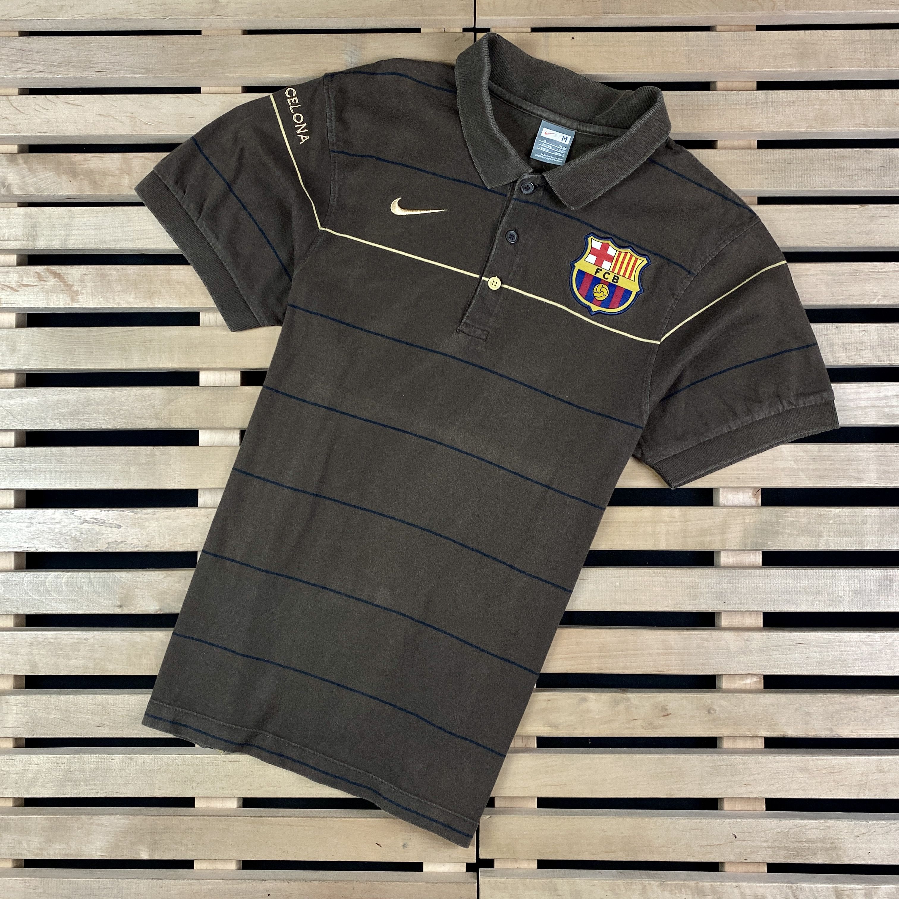 Nike × Vintage Vintage Nike FC Barcelona 1899 1999 Polo