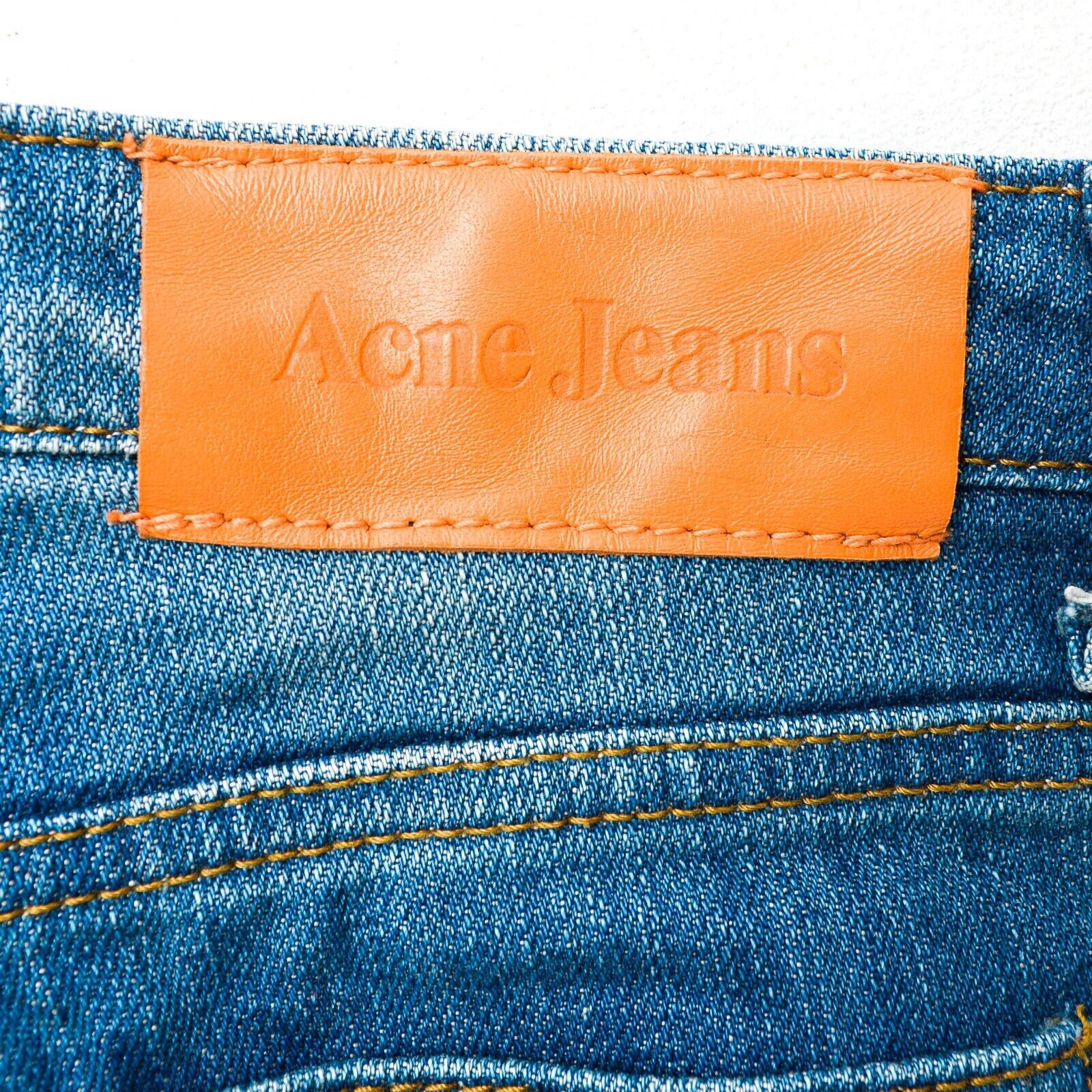 Acne Studios Hep Break Women W26 L32 Organic Cotton Pants Faded Trousers Size 26" / US 2 / IT 38 - 5 Thumbnail