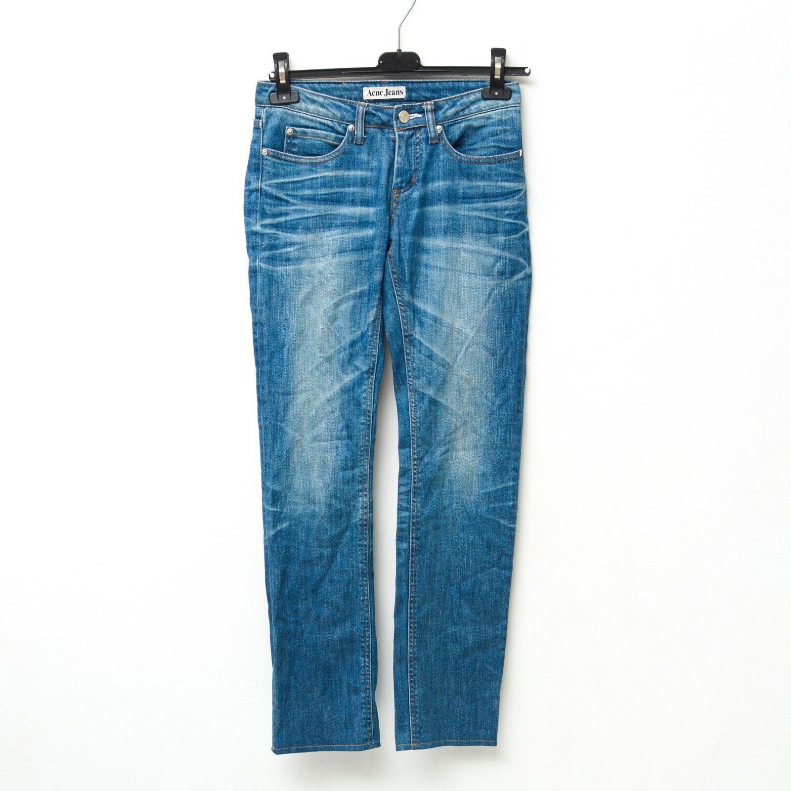 Acne Studios Hep Break Women W26 L32 Organic Cotton Pants Faded Trousers Size 26" / US 2 / IT 38 - 1 Thumbnail