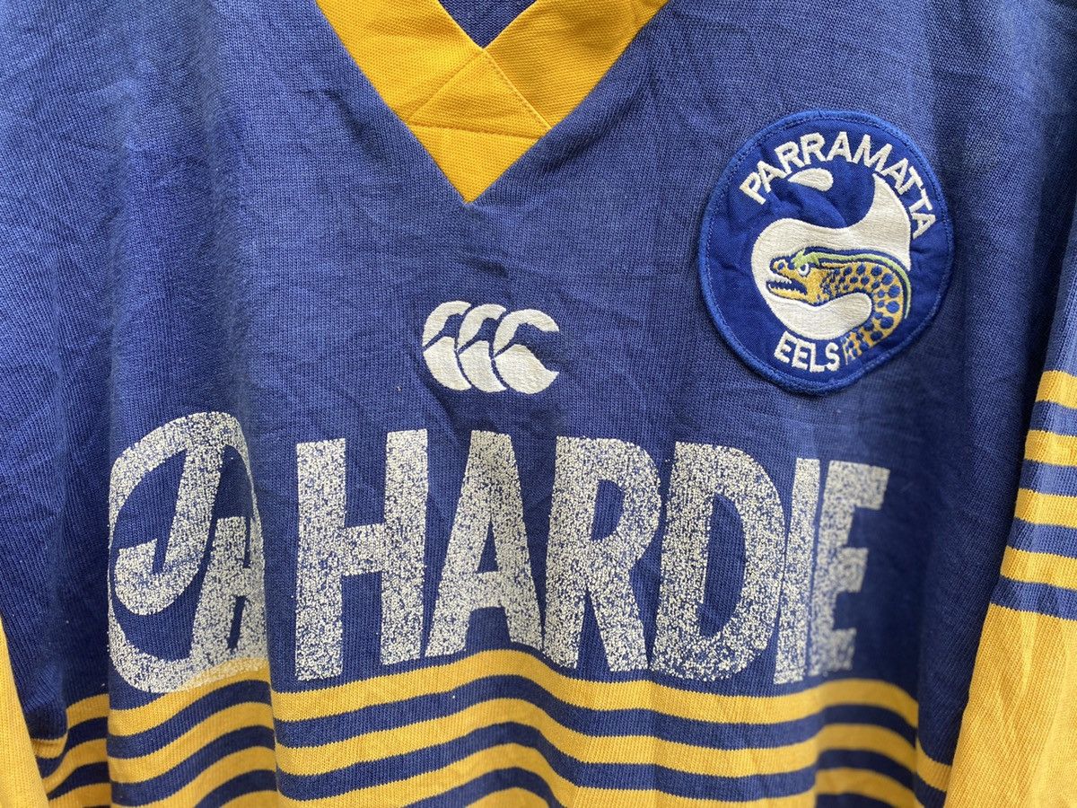 Canterbury of New Zealand × Vintage Vintage Canterbury Parramatta Eels Australian Rugby League Size US M / EU 48-50 / 2 - 4 Thumbnail