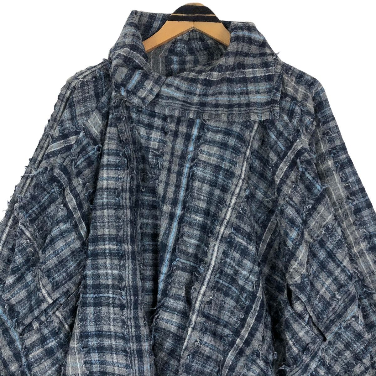 Japanese Brand Jurgen Lehl Checkered Pattern Light Jacket Size M / US 6-8 / IT 42-44 - 7 Thumbnail
