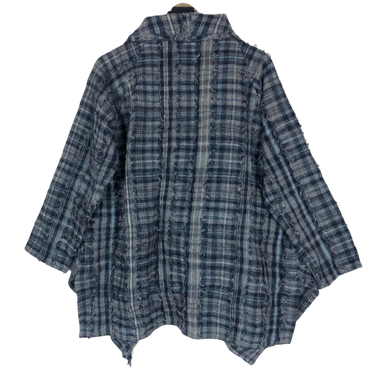 Japanese Brand Jurgen Lehl Checkered Pattern Light Jacket Size M / US 6-8 / IT 42-44 - 13 Thumbnail