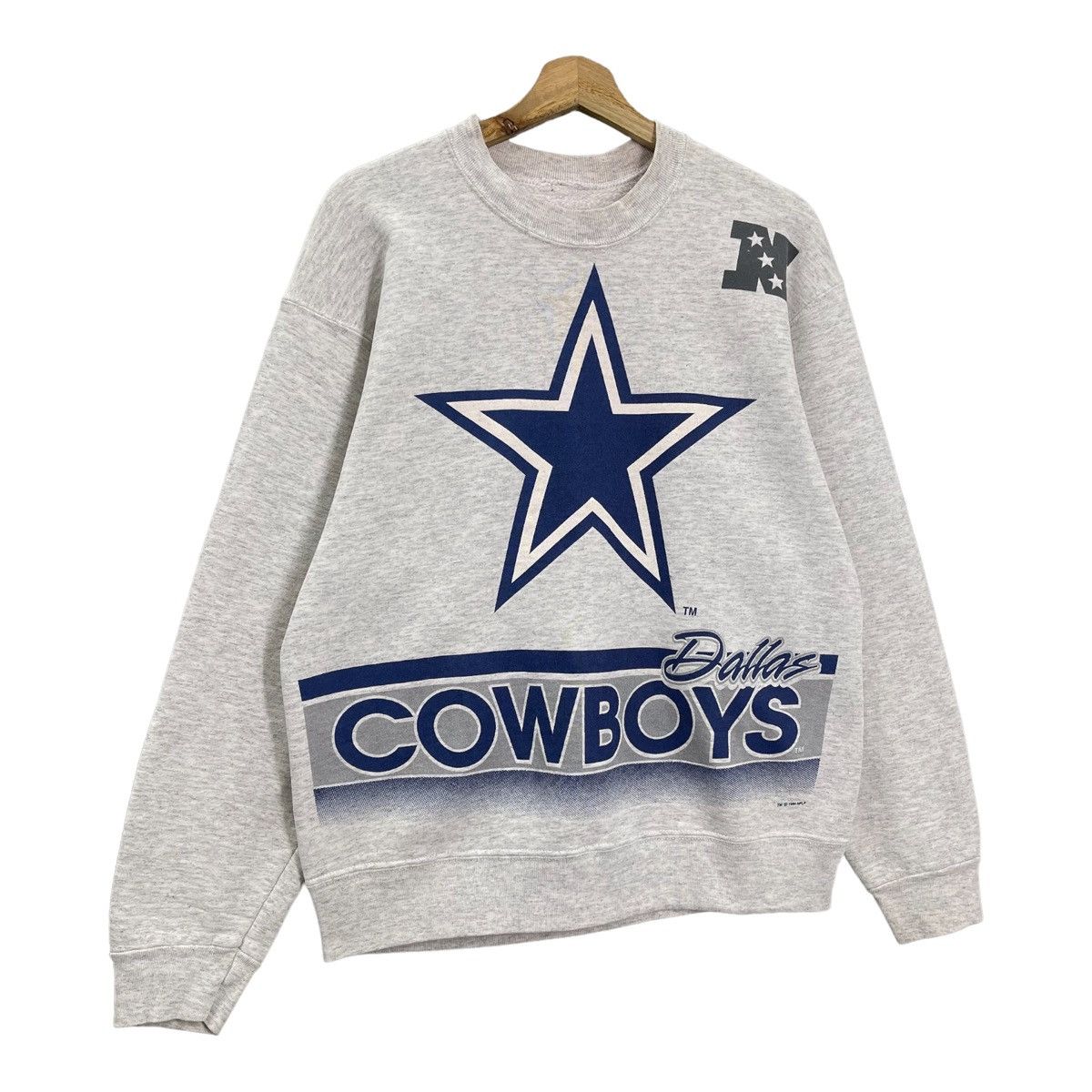 NFL Vintage 90s Dallas Cowboy Crewneck Sweatshirt Size M Size US M / EU 48-50 / 2 - 2 Thumbnail