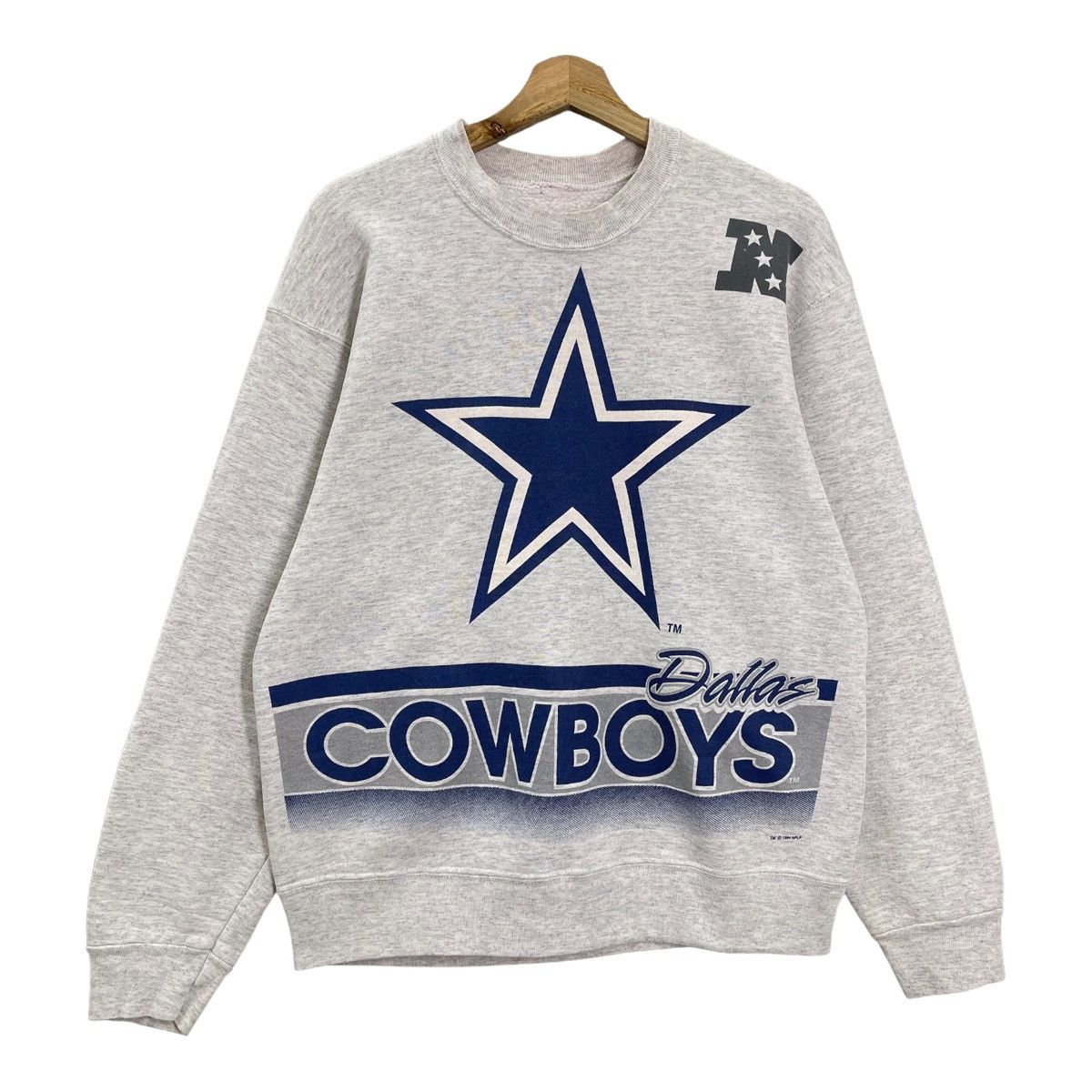 NFL Vintage 90s Dallas Cowboy Crewneck Sweatshirt Size M Size US M / EU 48-50 / 2 - 1 Thumbnail