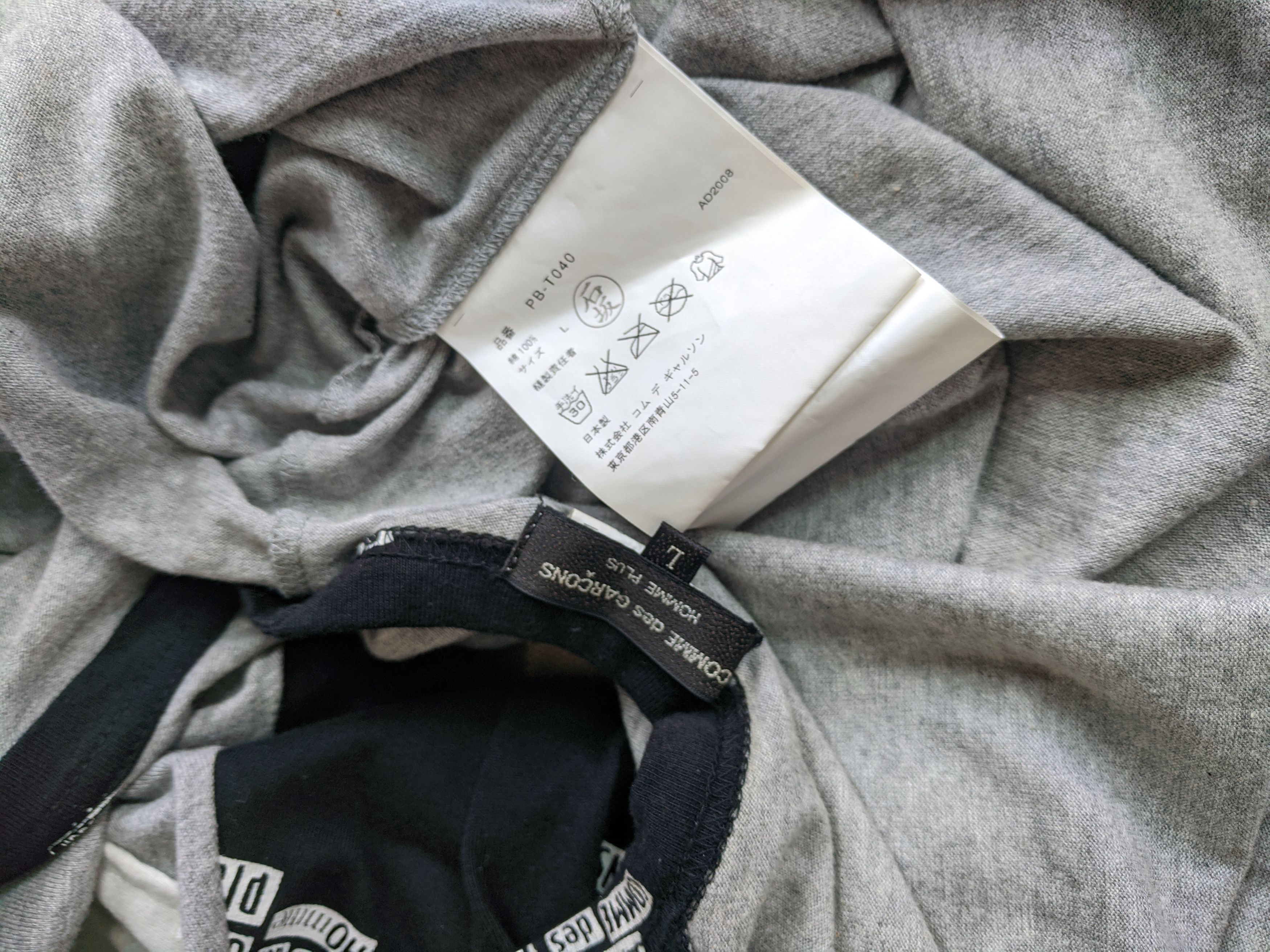 Comme des Garcons 2008 'Time For Magic' Logo Long Sleeve Shirt Size US L / EU 52-54 / 3 - 5 Thumbnail