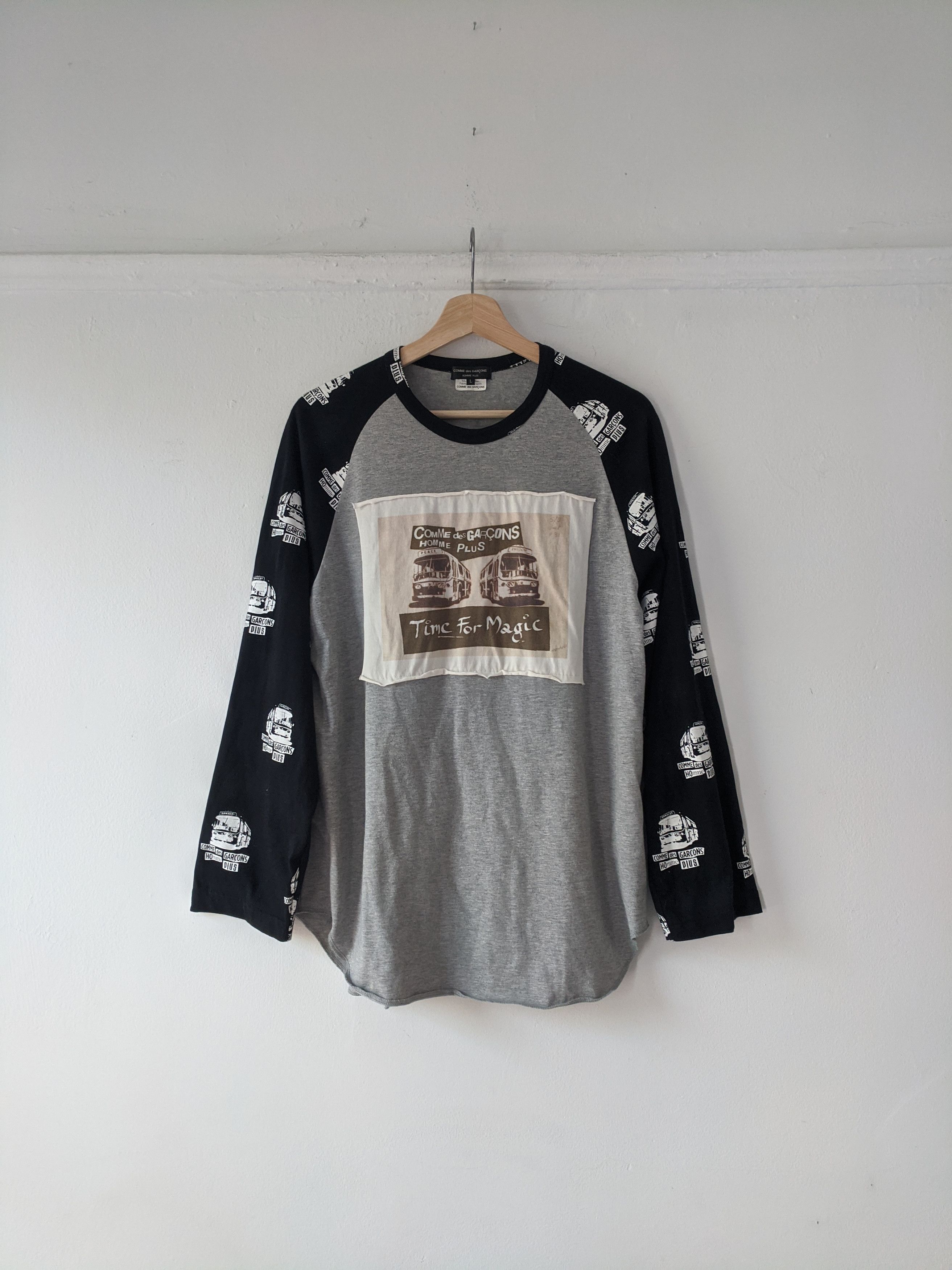 Comme des Garcons 2008 'Time For Magic' Logo Long Sleeve Shirt Size US L / EU 52-54 / 3 - 1 Thumbnail