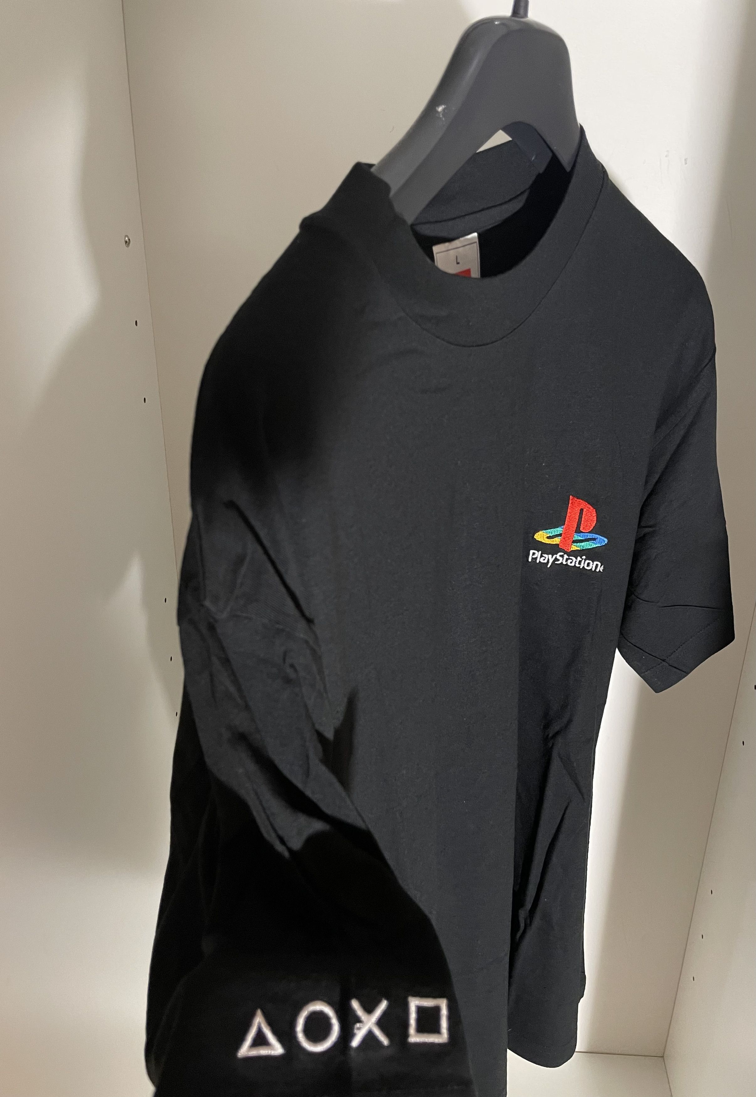 Japanese Brand × Playstation × Vintage Vinage PlayStation 1 90s promo tee Size US L / EU 52-54 / 3 - 4 Thumbnail
