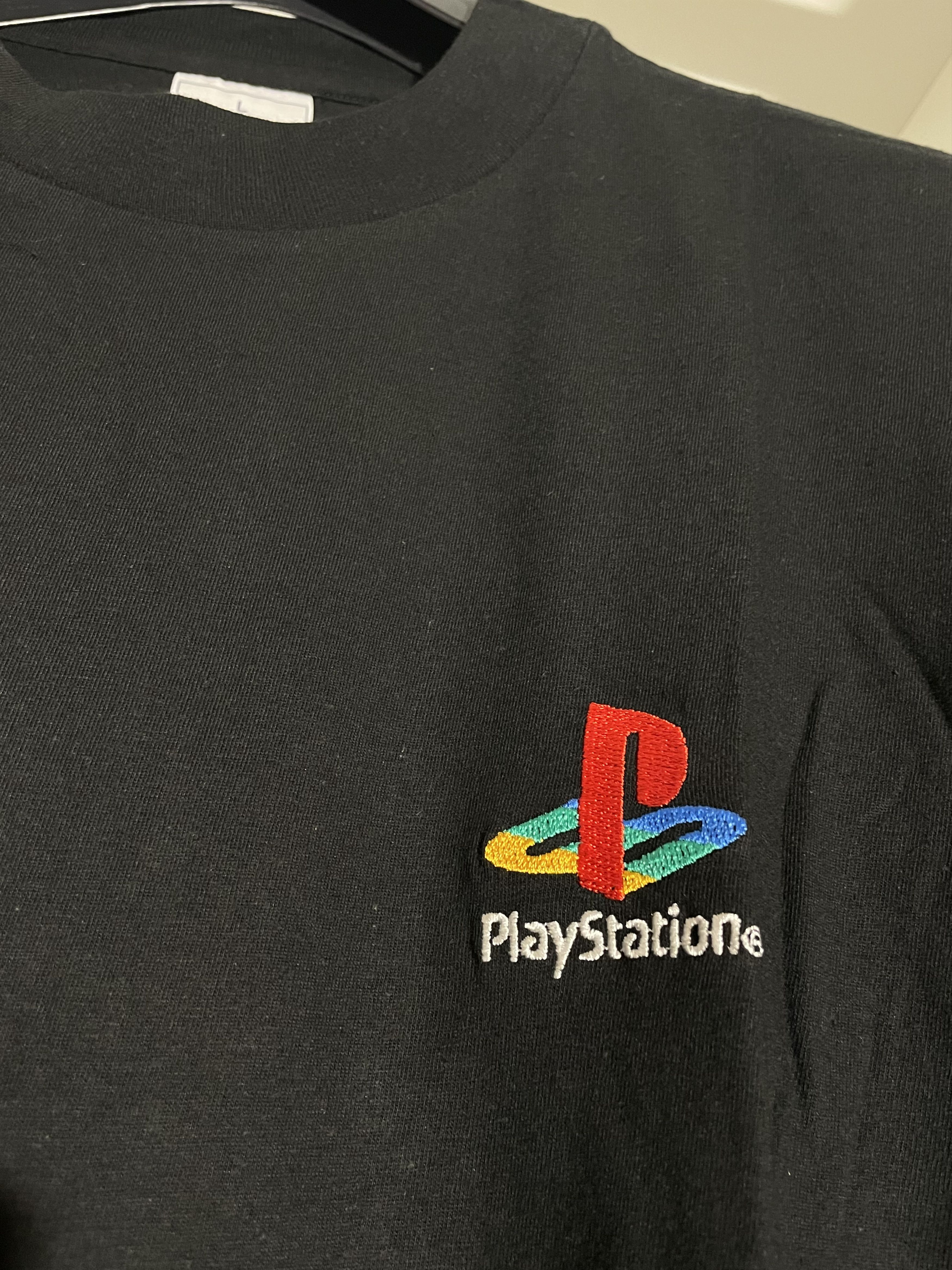Japanese Brand × Playstation × Vintage Vinage PlayStation 1 90s promo tee Size US L / EU 52-54 / 3 - 3 Thumbnail