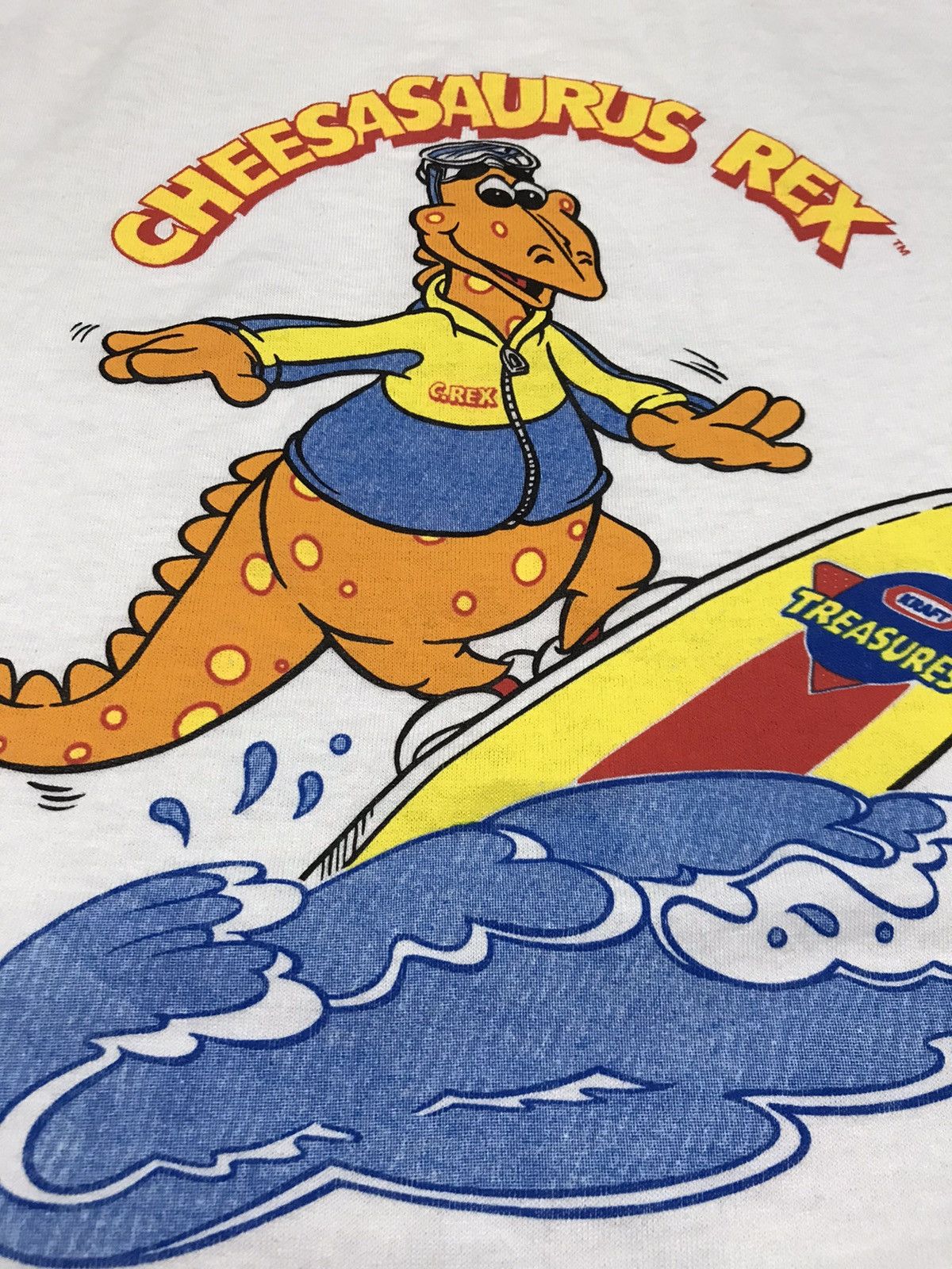 Fruit Of The Loom 90’s Kraft Treasures : Chessasaurus Rex Best Shirt Size US XL / EU 56 / 4 - 4 Thumbnail